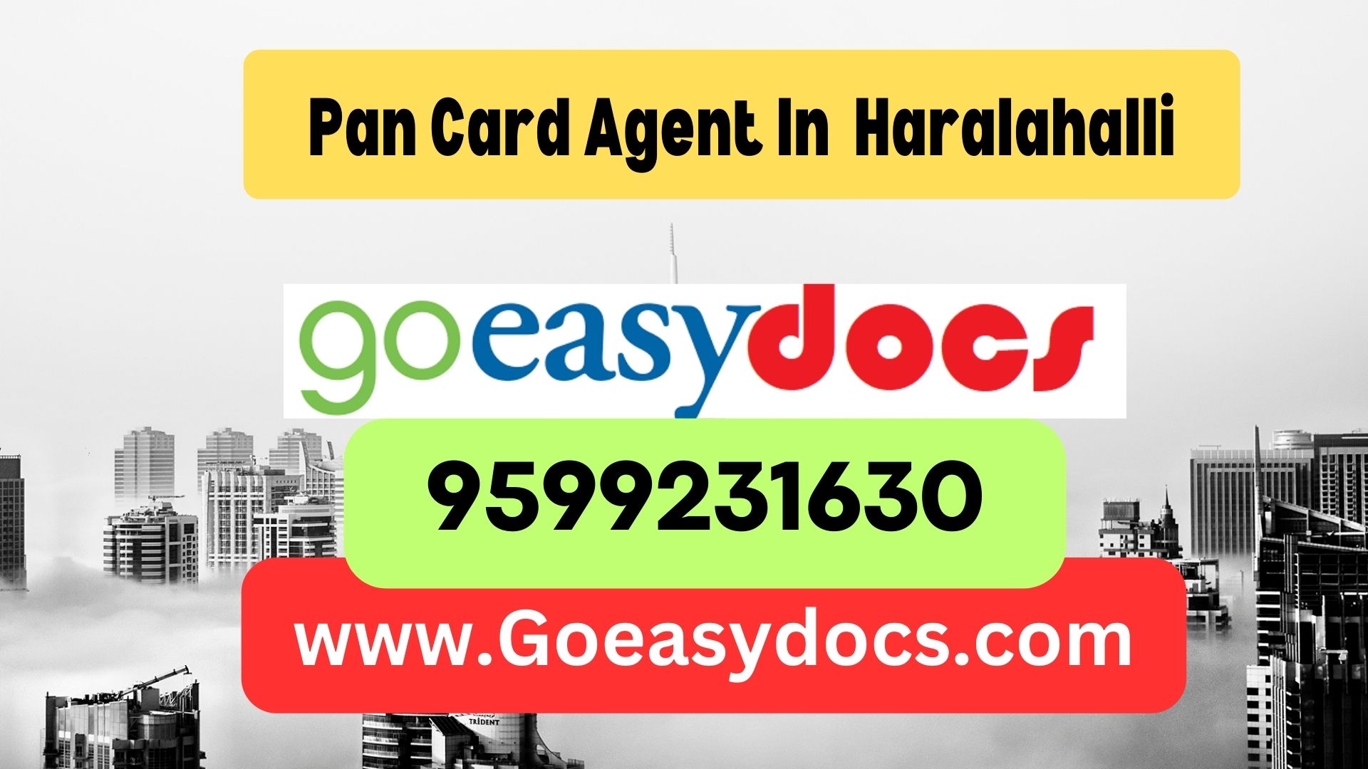 Pan Card Agent Consultant in Haralahalli 8851415812