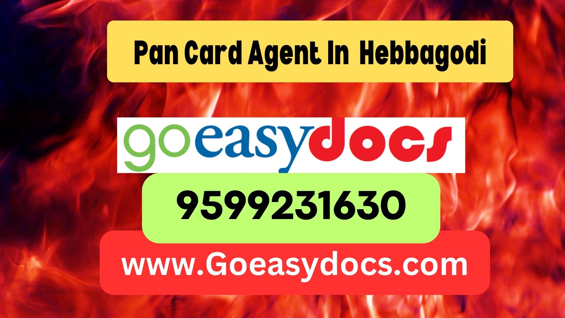 Pan Card Agent Consultant in Hebbagodi 8851415812