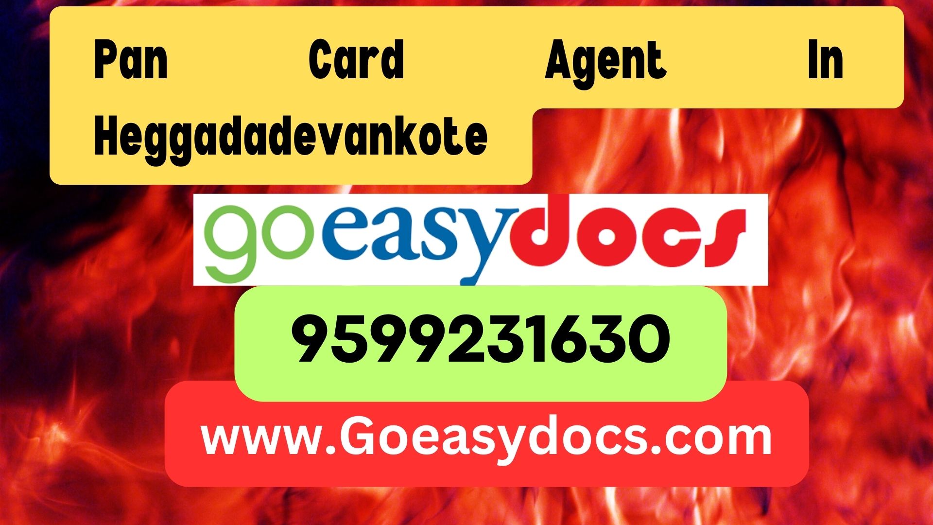 Pan Card Agent Consultant in Heggadadevankote 8851415812