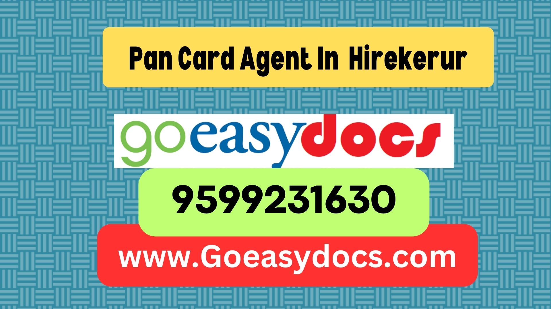 Pan Card Agent Consultant in Hirekerur 8851415812