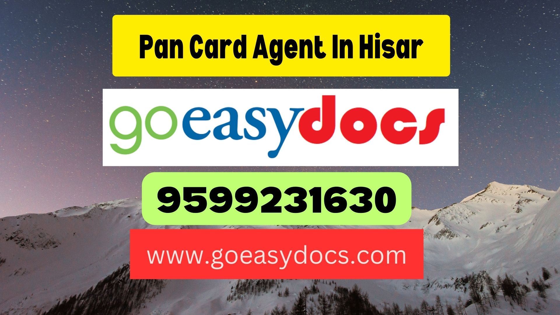 Pan Card Agent Consultant in Hisar 8851415812