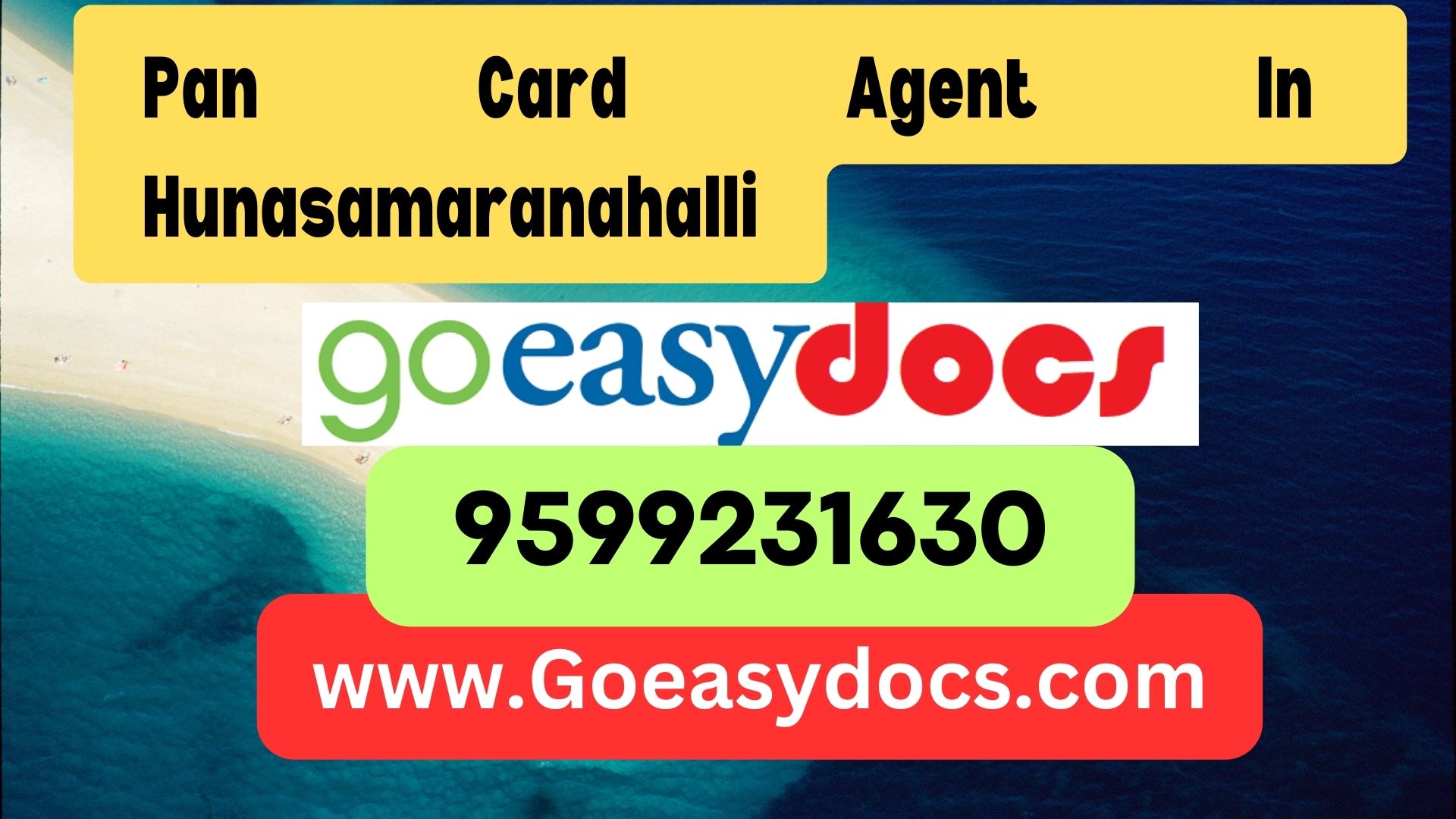 Pan Card Agent Consultant in Hunasamaranahalli 8851415812