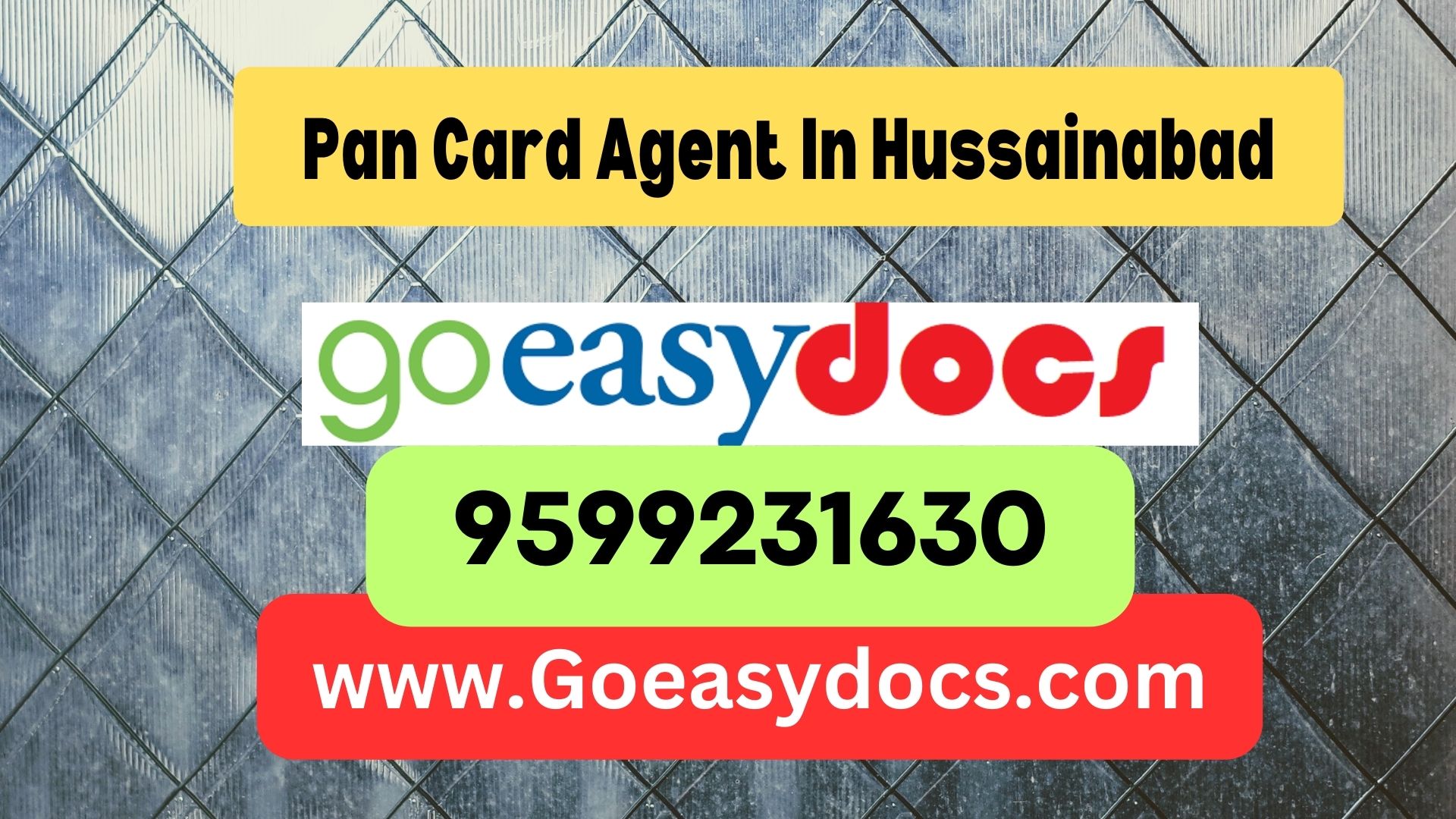 Pan Card Agent Consultant in Hussainabad 8851415812