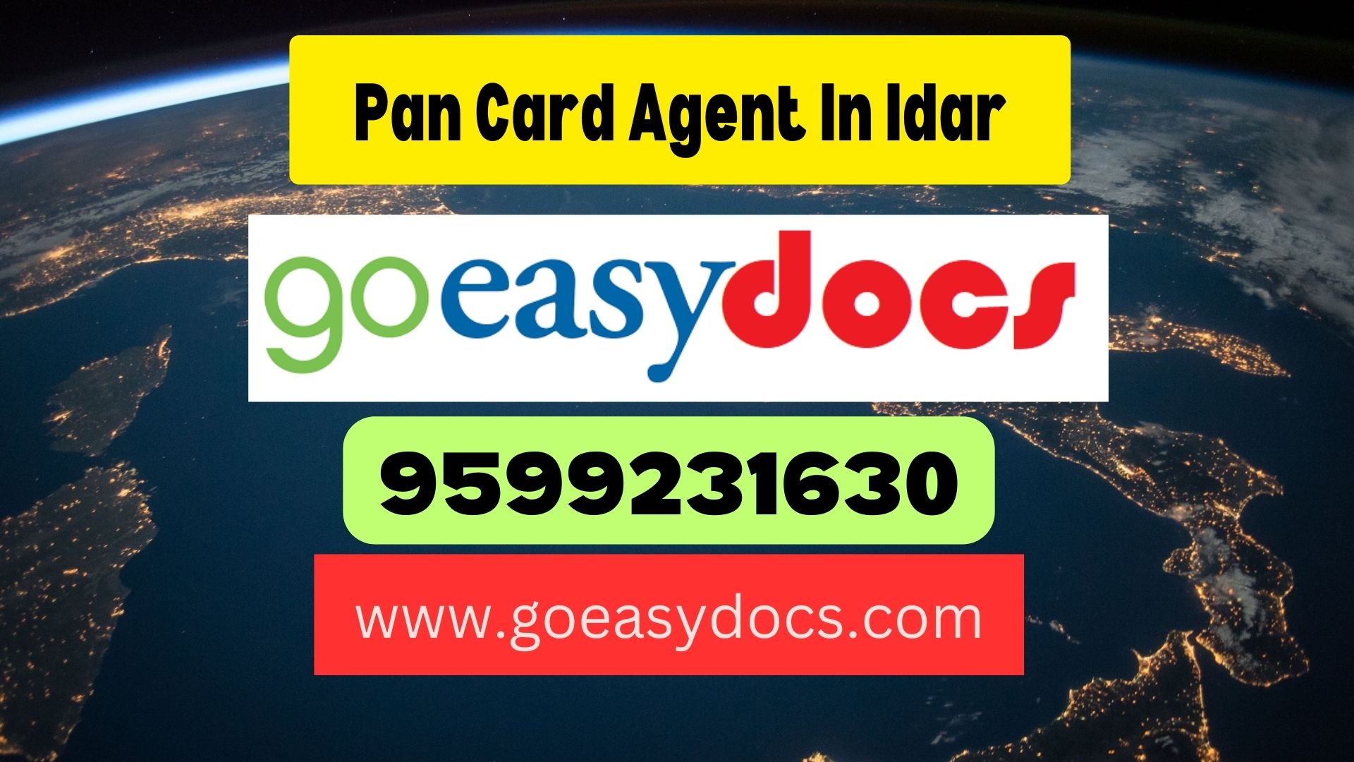 Pan Card Agent Consultant in Idar 8851415812