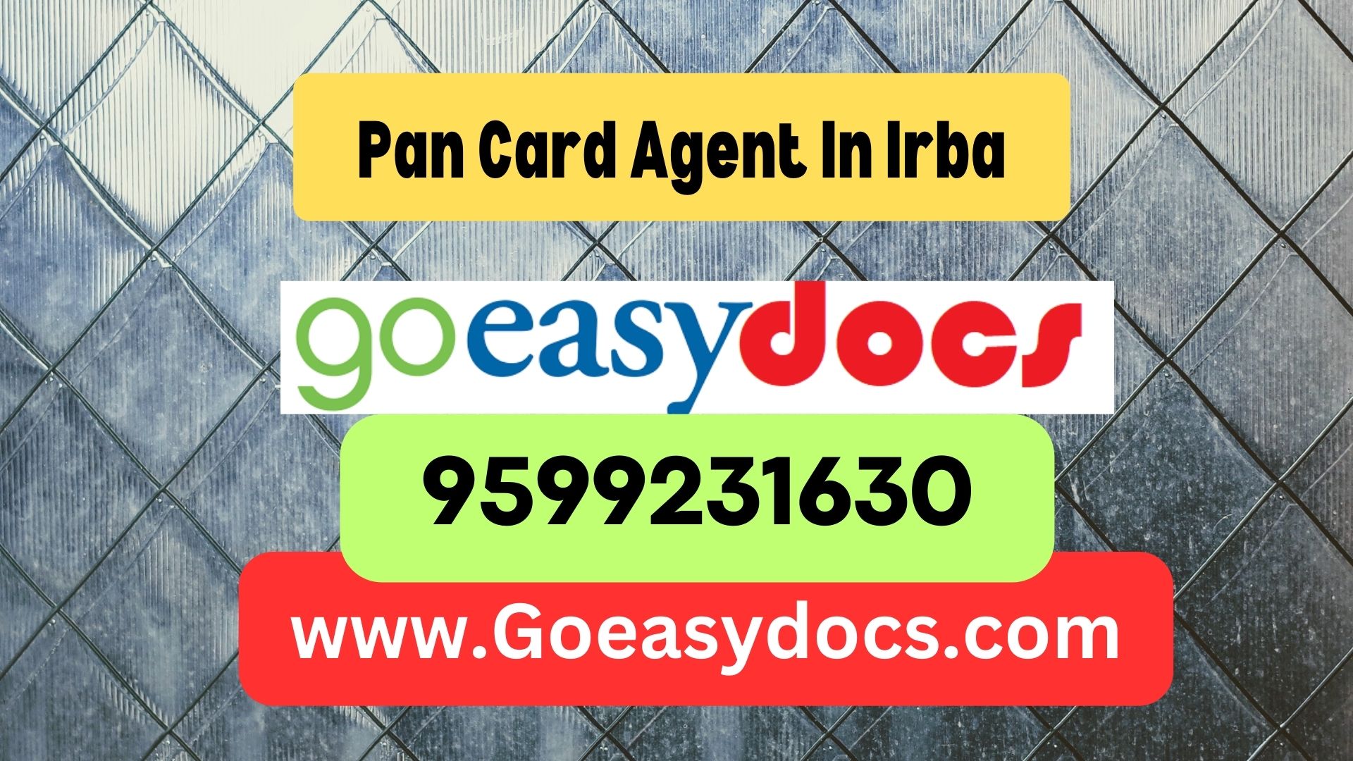 Pan Card Agent Consultant in Irba 8851415812