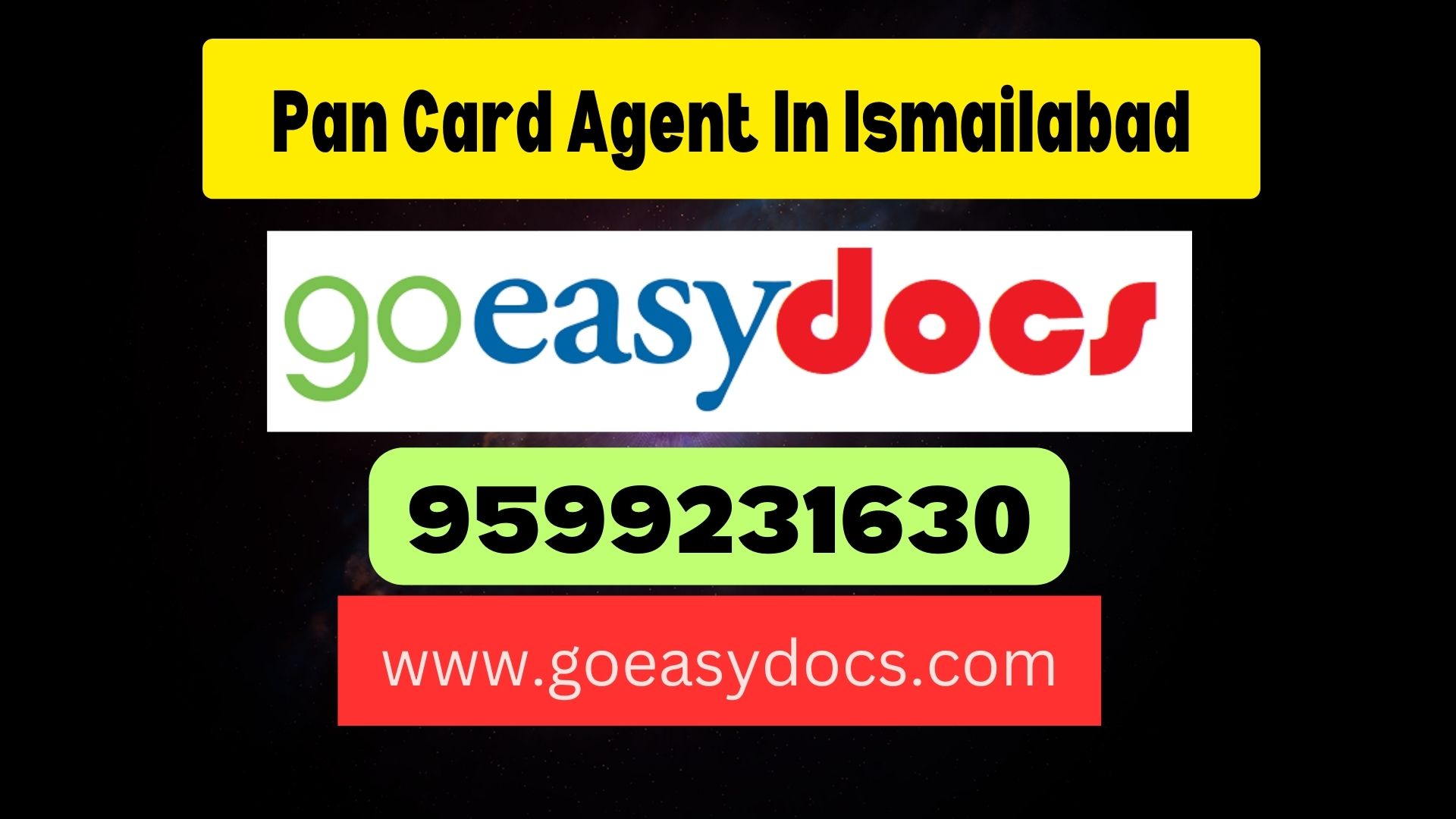 Pan Card Agent Consultant in Ismailabad 8851415812