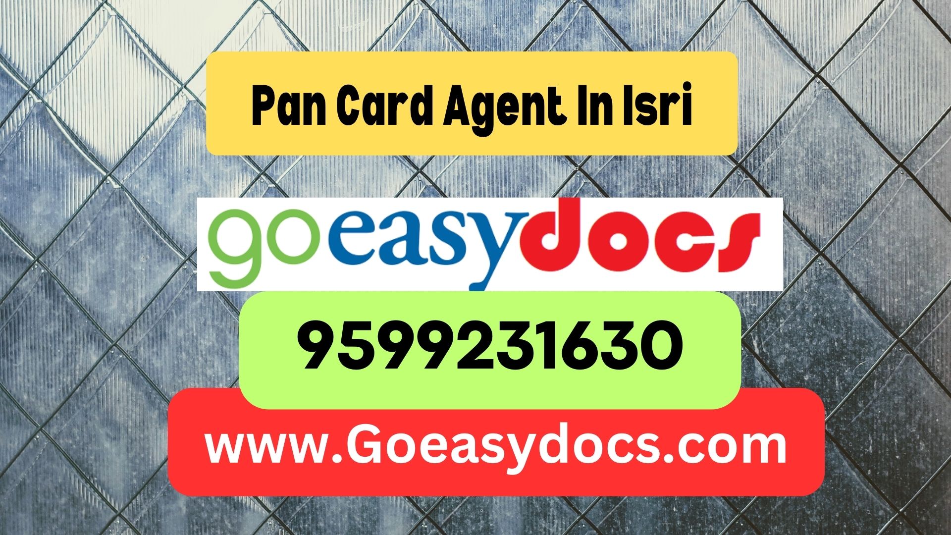 Pan Card Agent Consultant in Isri 8851415812