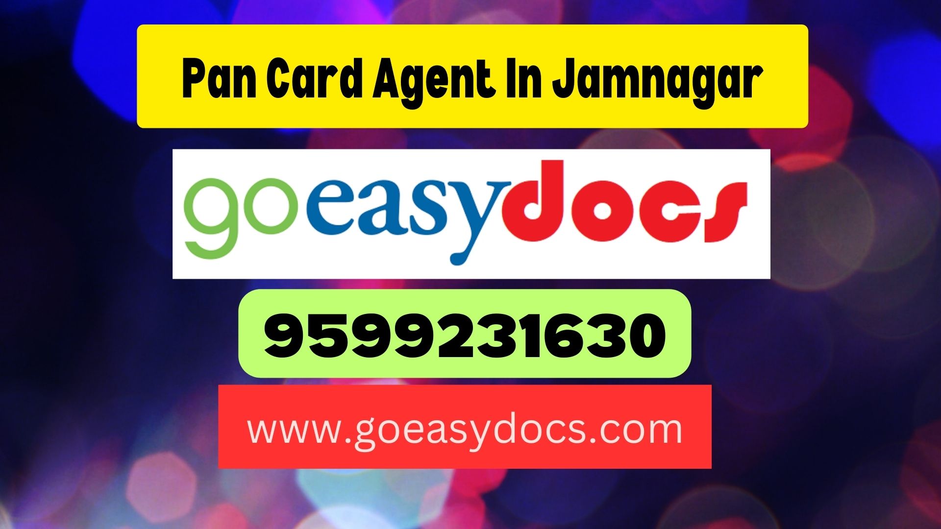 Pan Card Agent Consultant in Jamnagar 8851415812