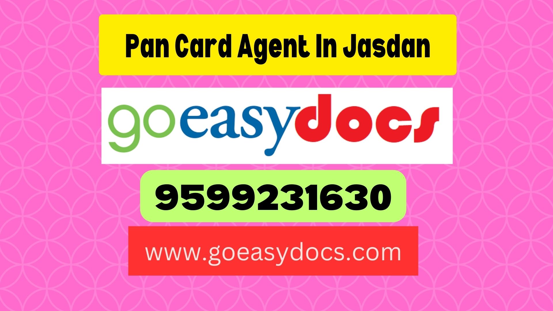 Pan Card Agent Consultant in Jasdan 8851415812