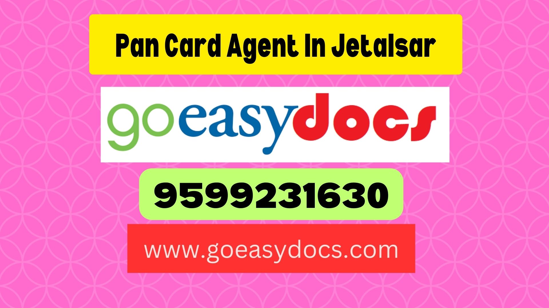 Pan Card Agent Consultant in Jetalsar 8851415812