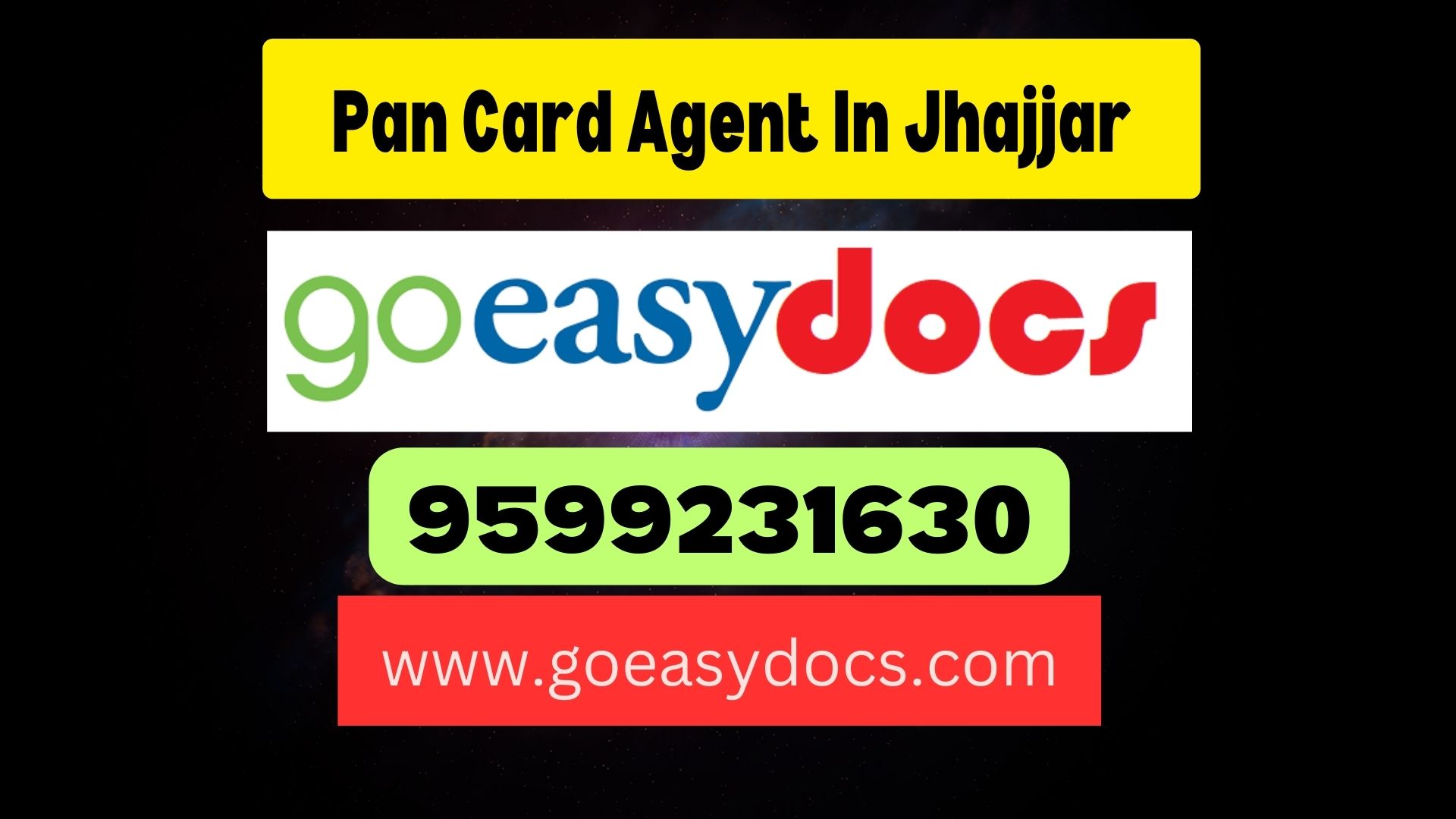 Pan Card Agent Consultant in Jhajjar 8851415812