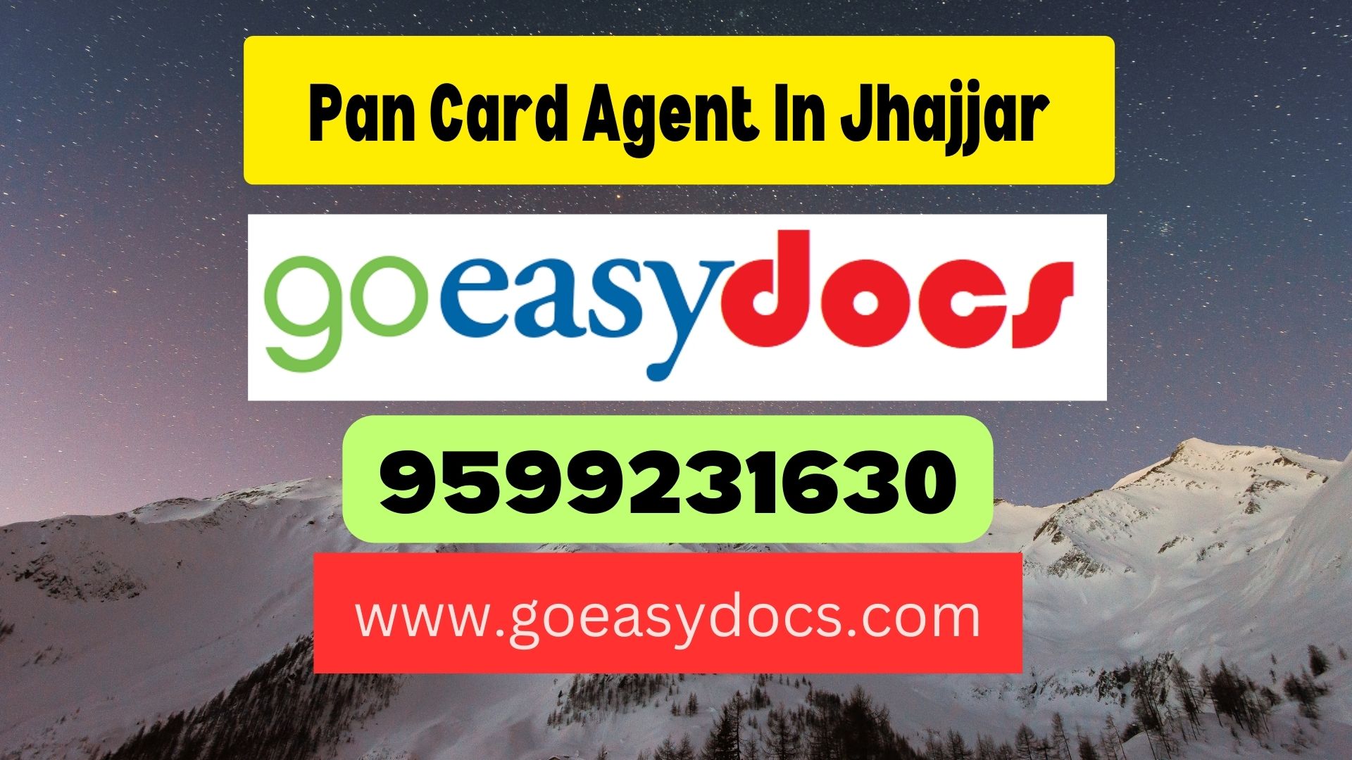 Pan Card Agent Consultant in Jhajjar 8851415812