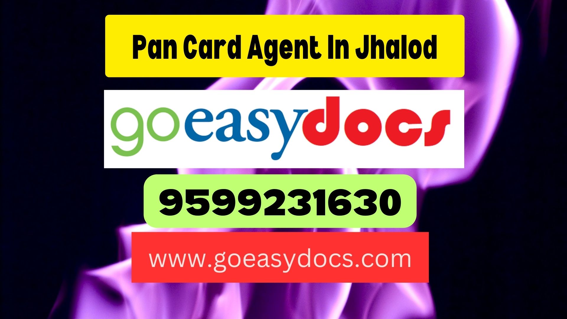 Pan Card Agent Consultant in Jhalod 8851415812