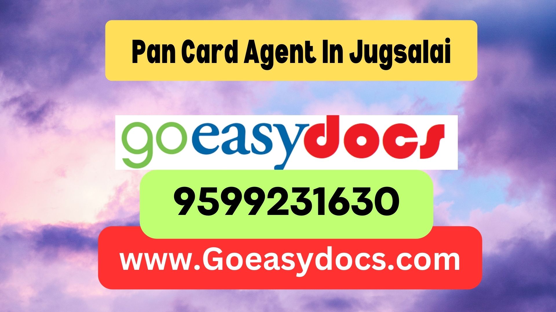 Pan Card Agent Consultant in Jugsalai 8851415812