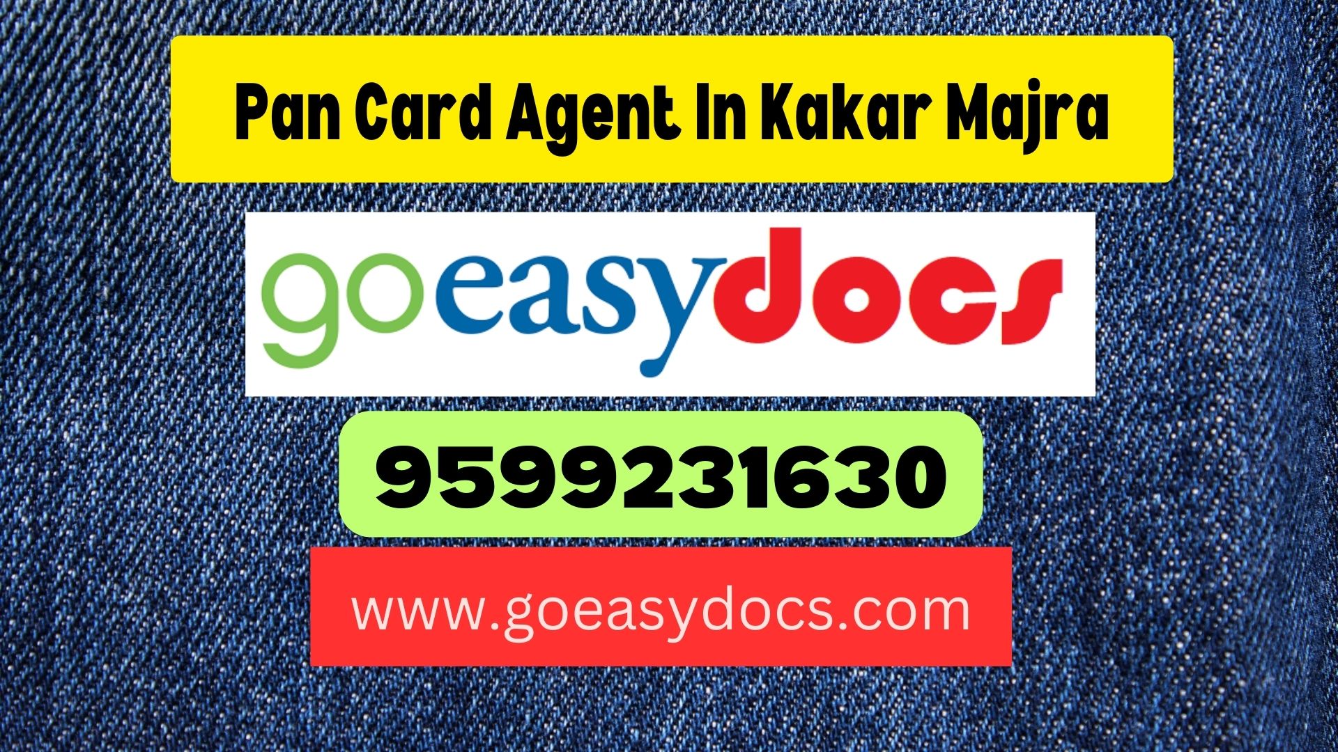 Pan Card Agent Consultant in Kakar Majra 8851415812