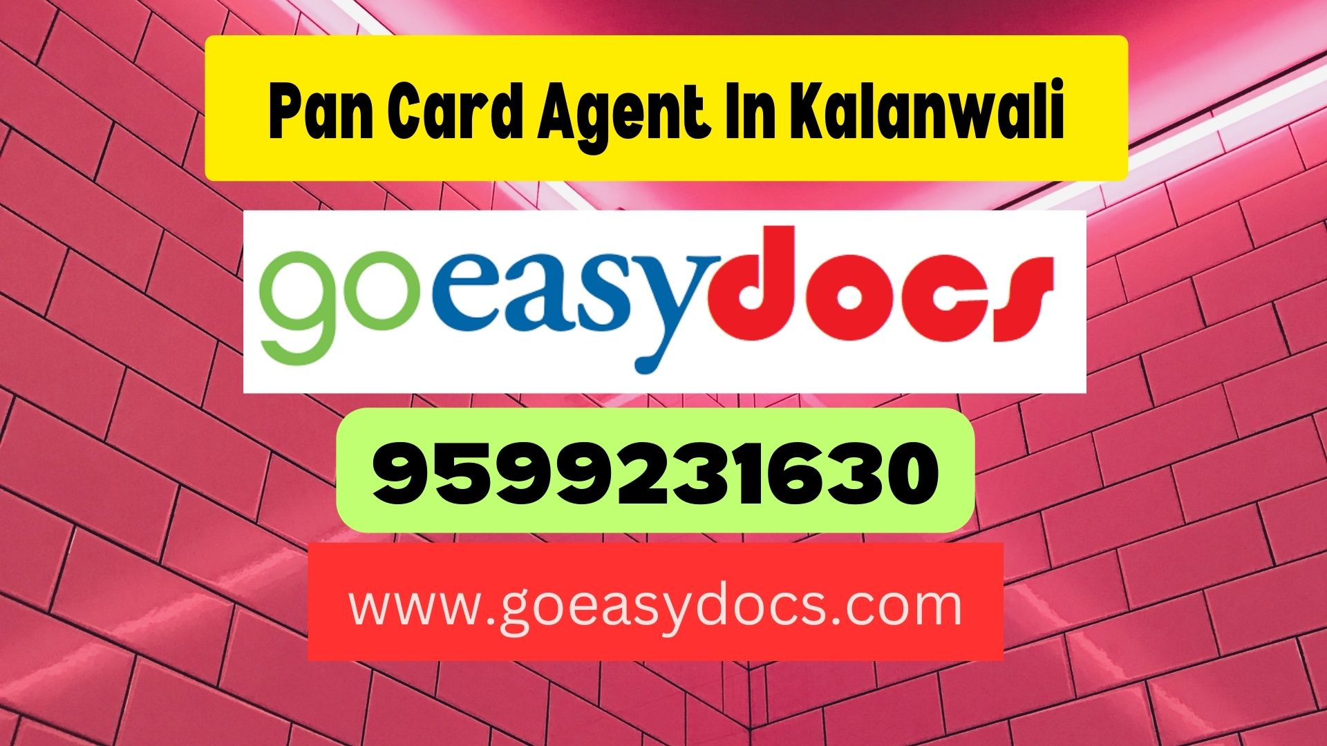 Pan Card Agent Consultant in Kalanwali 8851415812