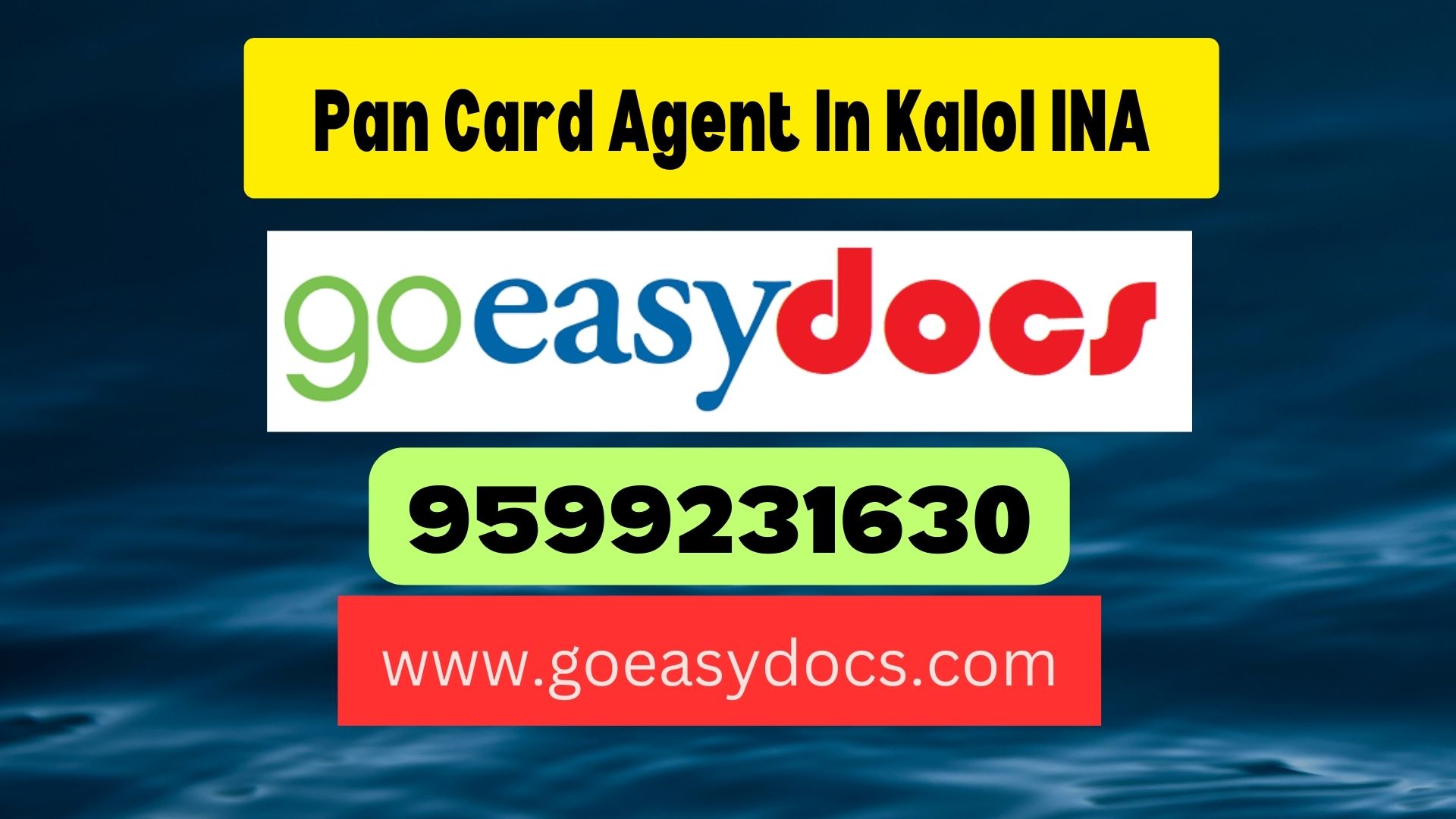 Pan Card Agent Consultant in Kalol INA 8851415812