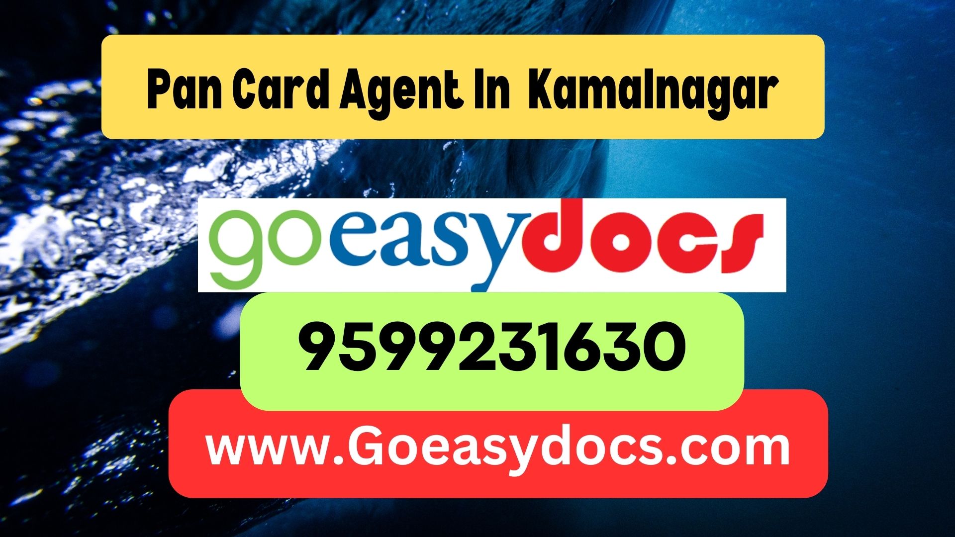 Pan Card Agent Consultant in Kamalnagar 8851415812