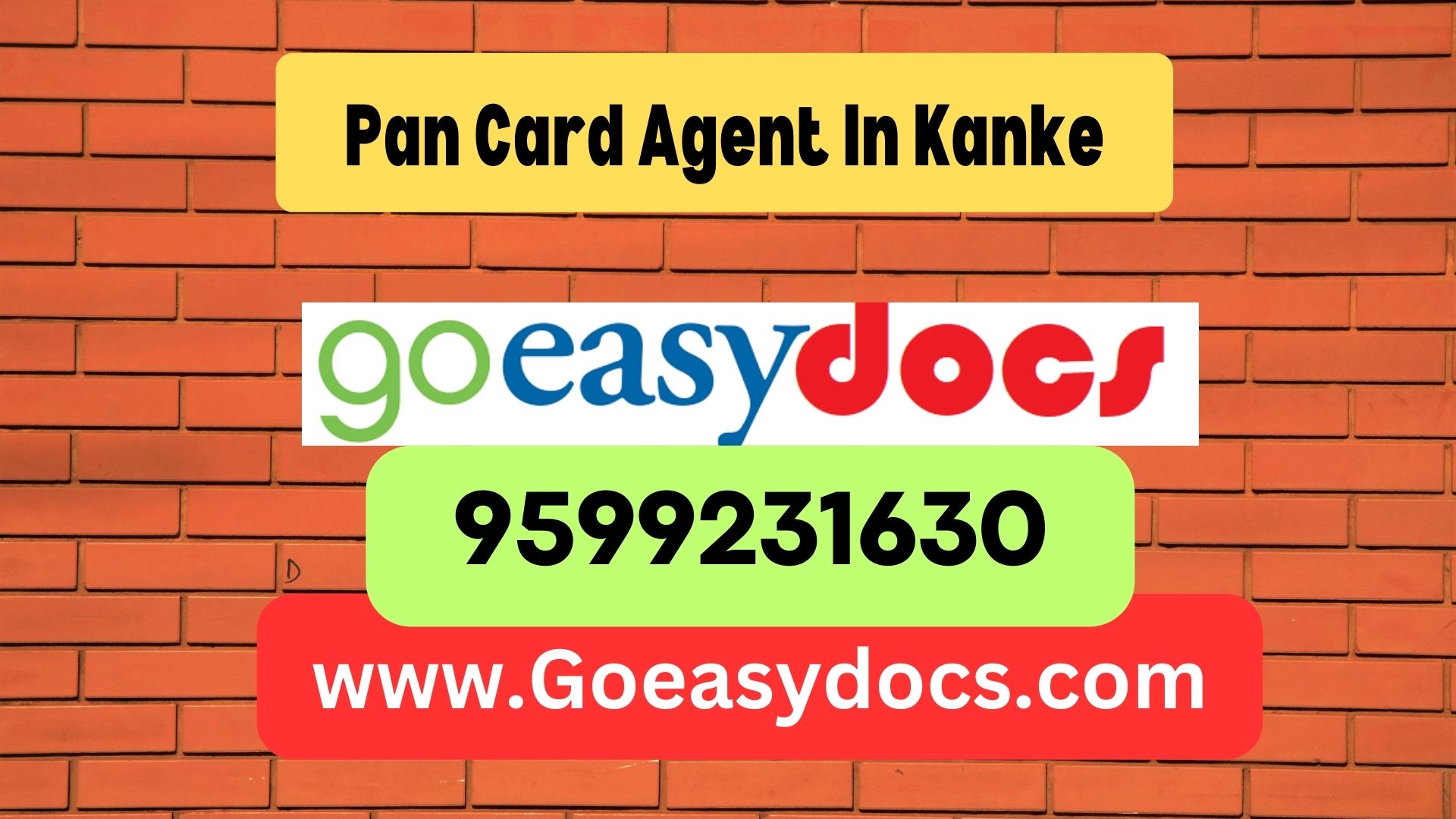 Pan Card Agent Consultant in Kanke 8851415812