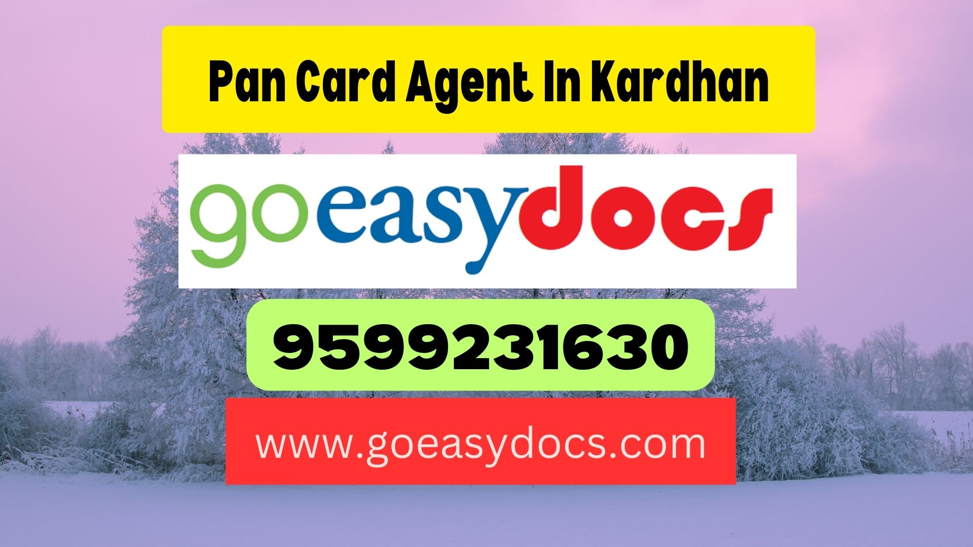 Pan Card Agent Consultant in Kardhan 8851415812