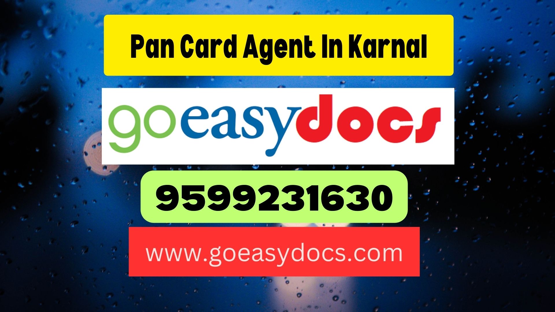 Pan Card Agent Consultant in Karnal 8851415812