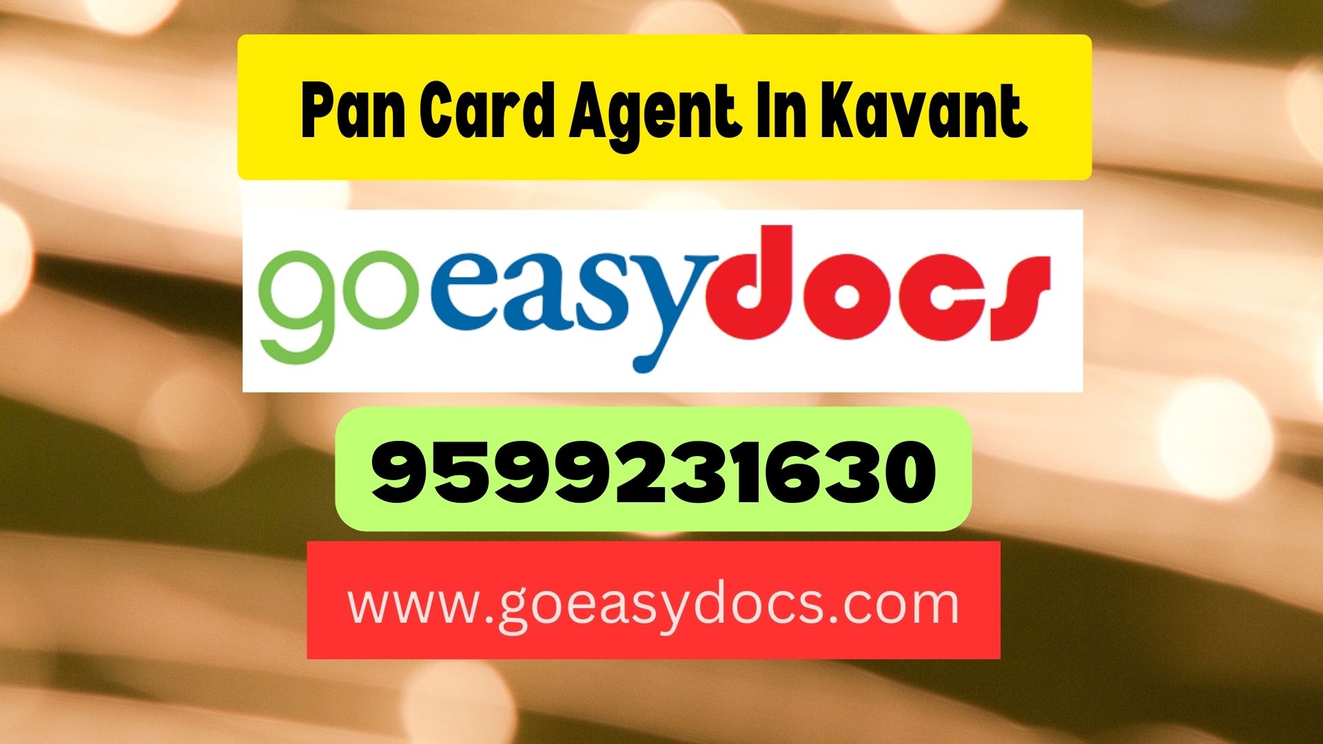 Pan Card Agent Consultant in Kavant 8851415812