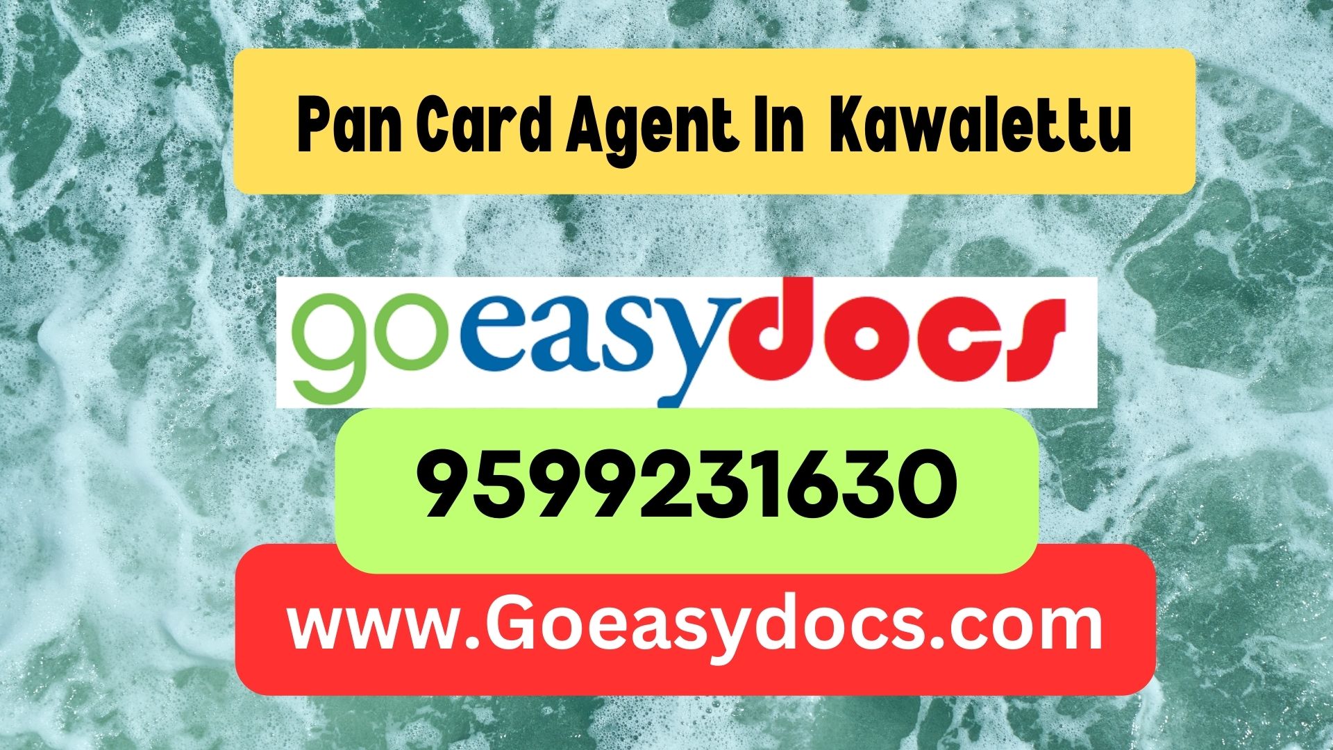 Pan Card Agent Consultant in Kawalettu 8851415812