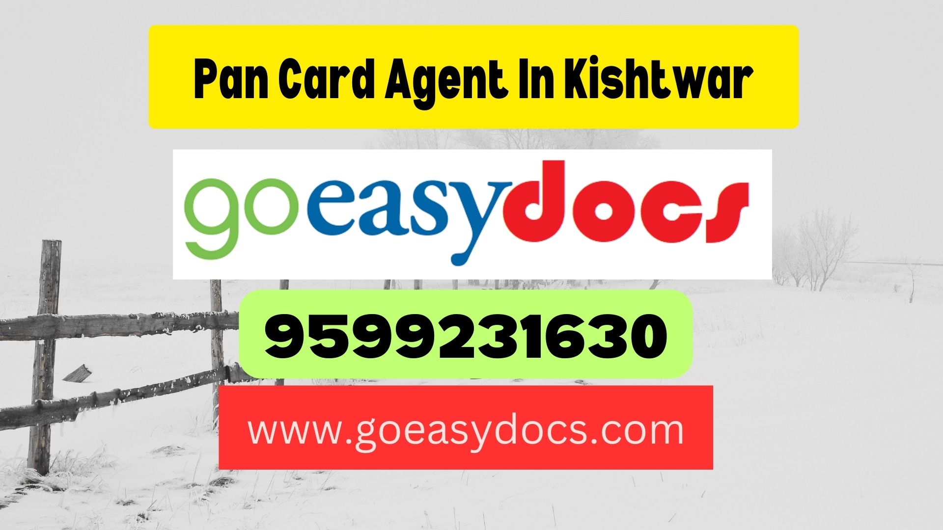 Pan Card Agent Consultant in Kishtwar 8851415812