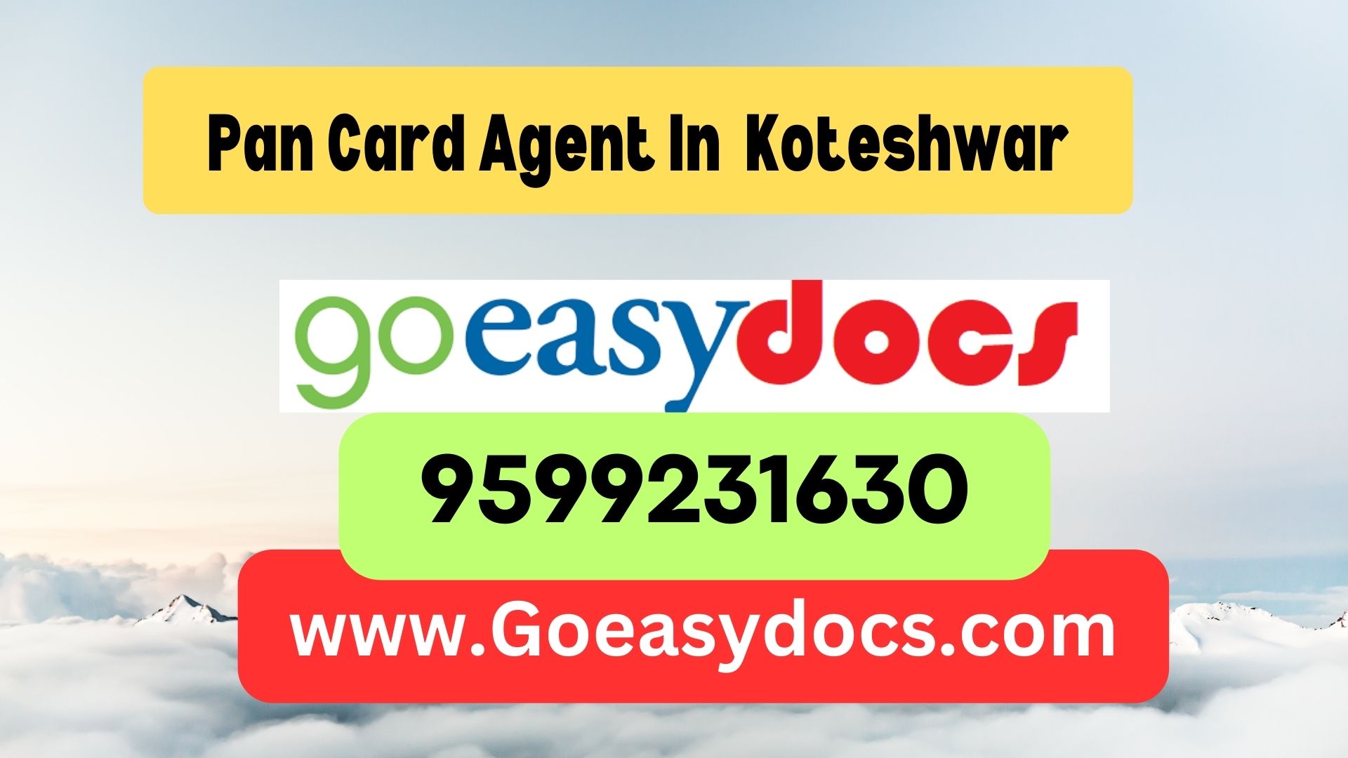 Pan Card Agent Consultant in Koteshwar 8851415812