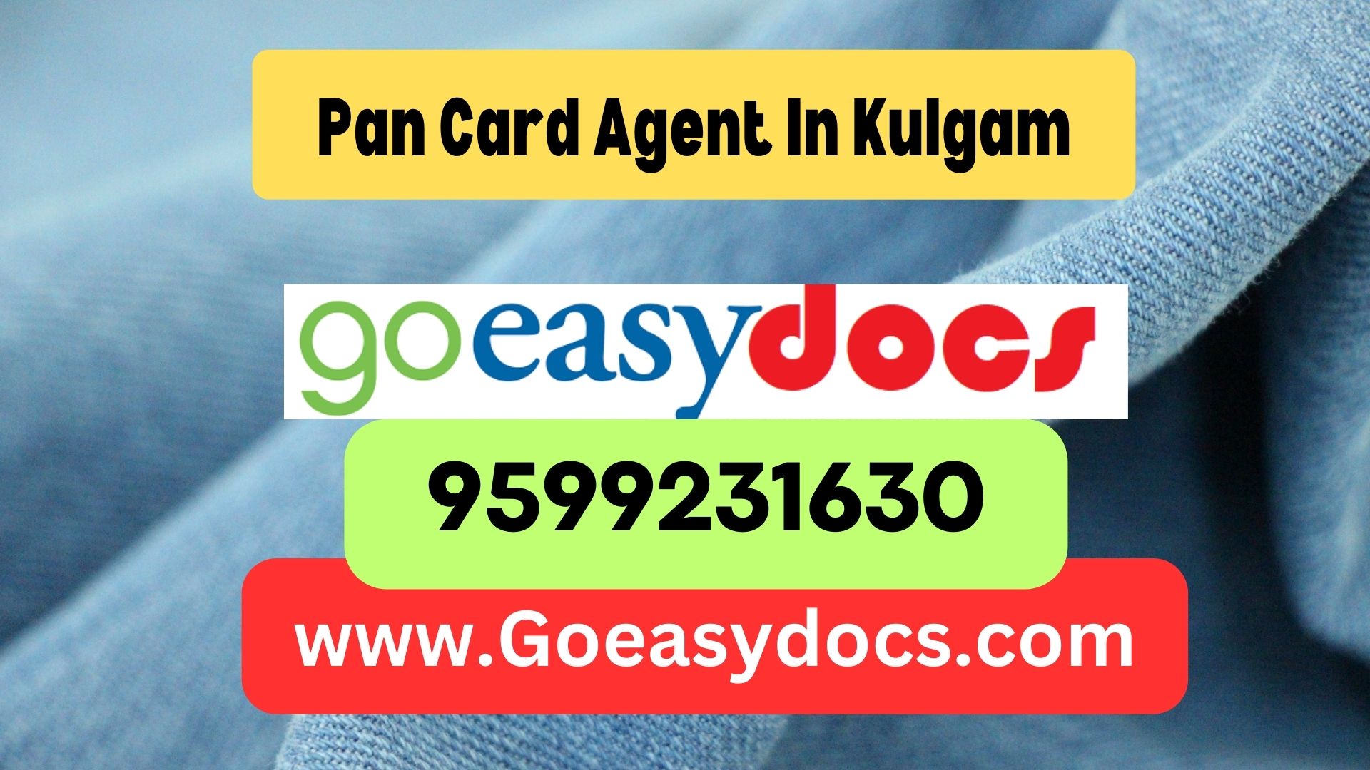 Pan Card Agent Consultant in Kulgam 8851415812