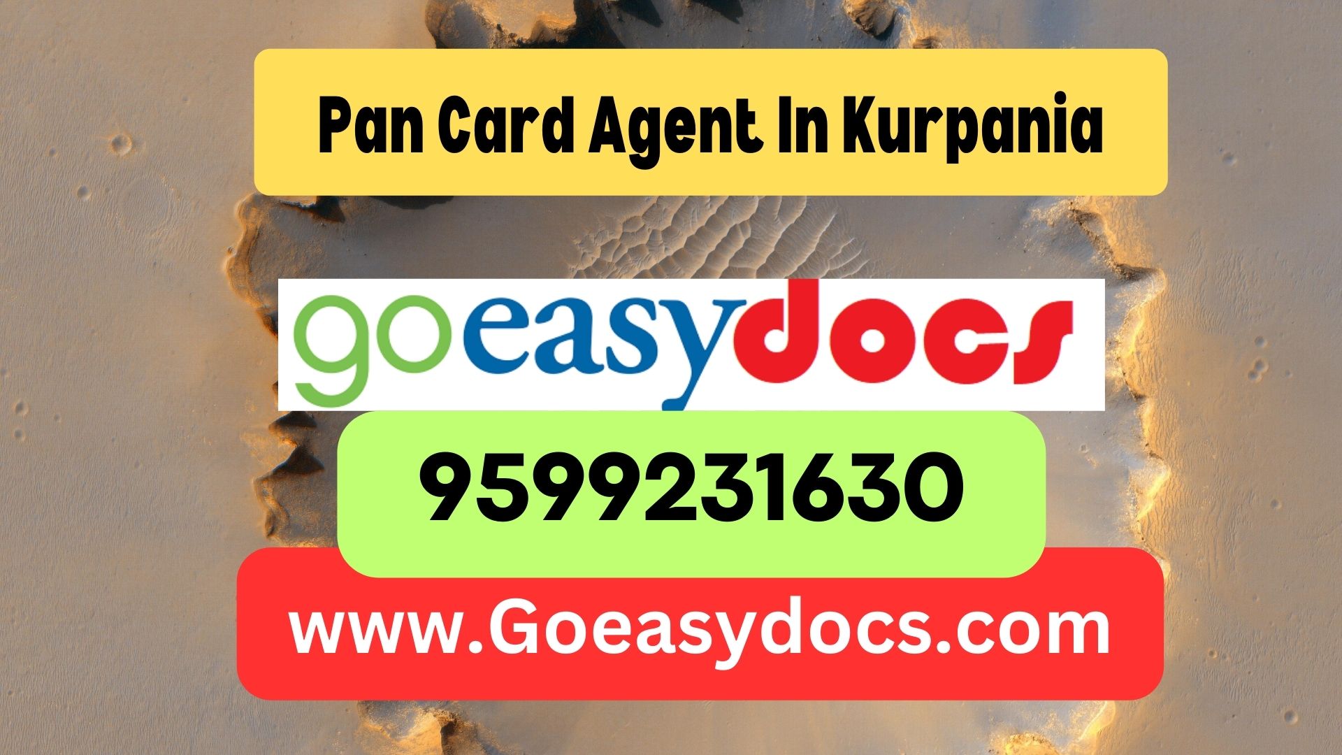 Pan Card Agent Consultant in Kurpania 8851415812