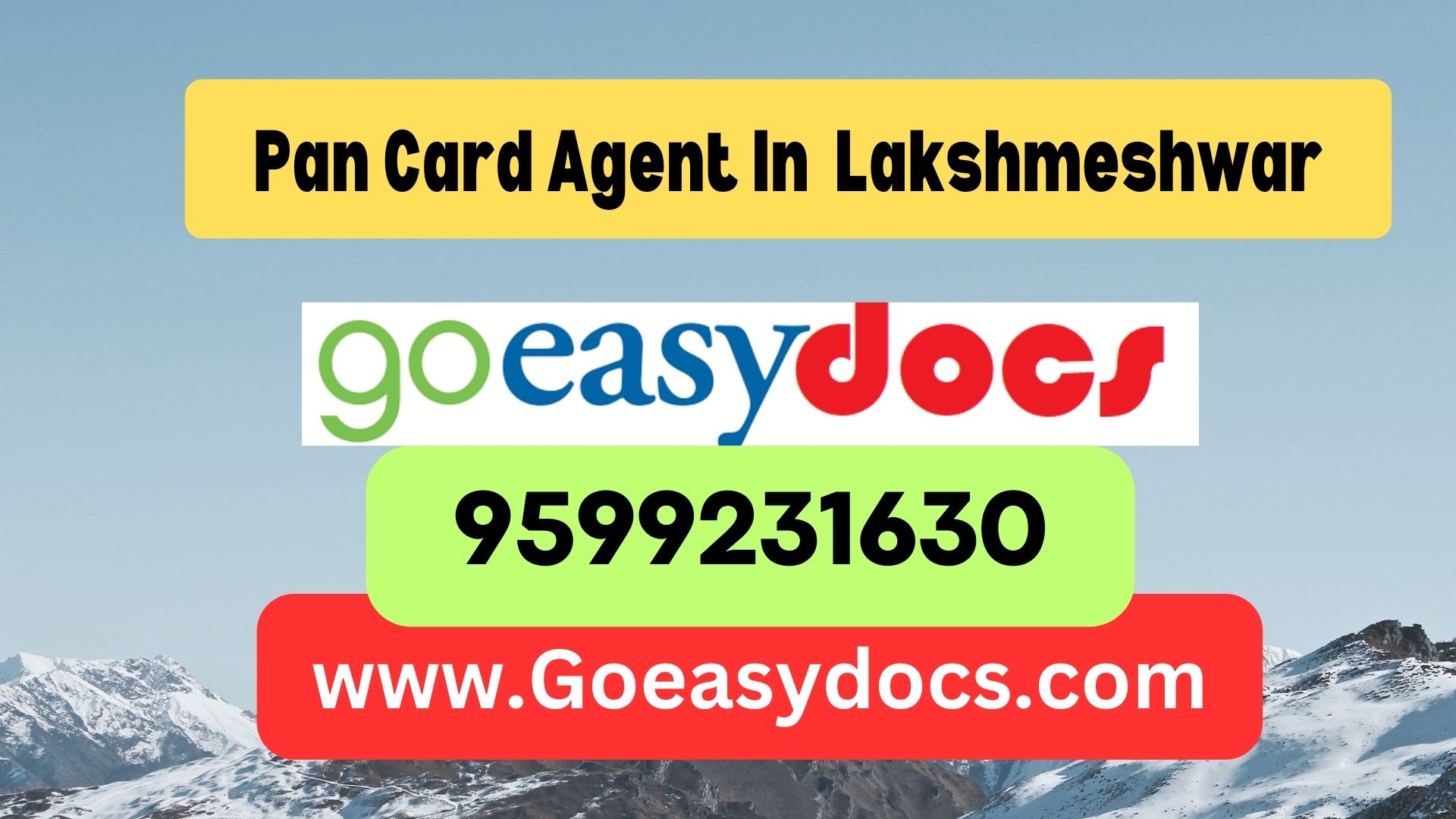 Pan Card Agent Consultant in Lakshmeshwar 8851415812