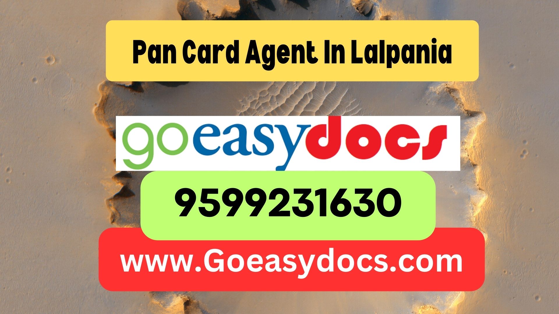 Pan Card Agent Consultant in Lalpania 8851415812