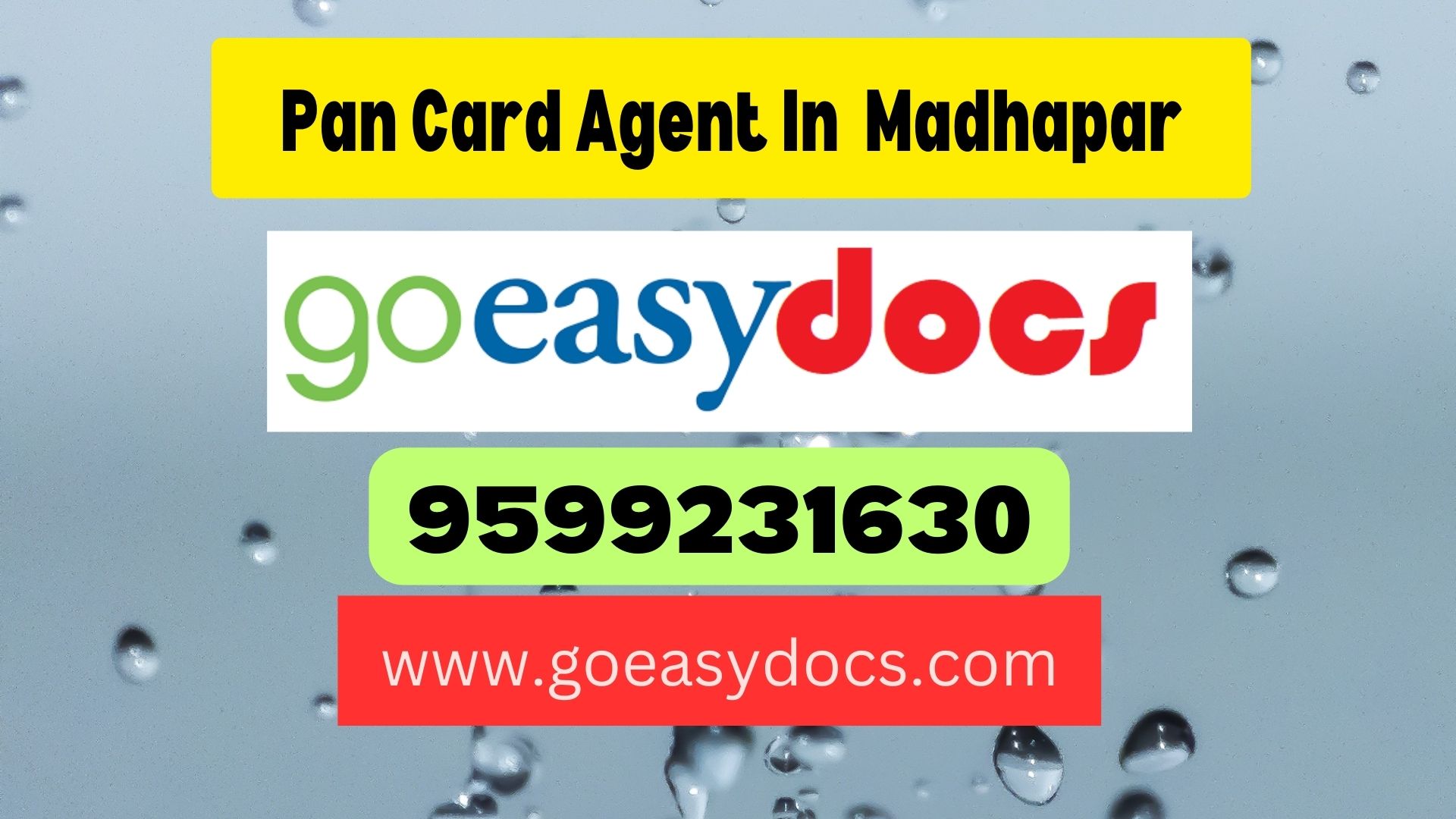 Pan Card Agent Consultant in Madhapar 8851415812