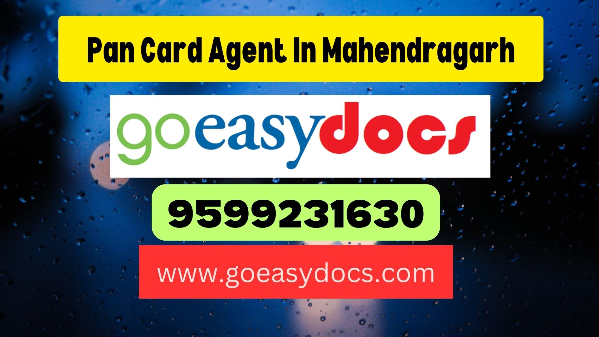 Pan Card Agent Consultant in Mahendragarh 8851415812