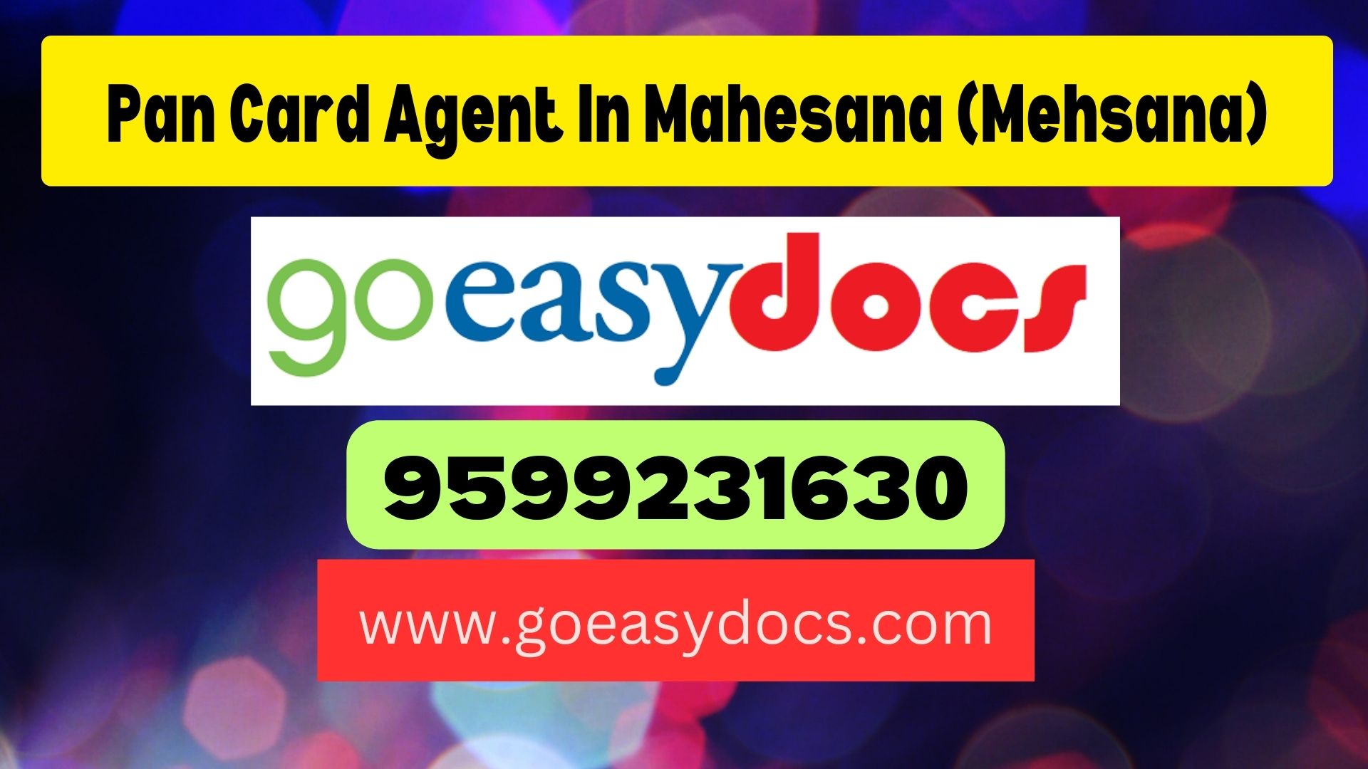 Pan Card Agent Consultant in Mahesana (Mehsana) 8851415812