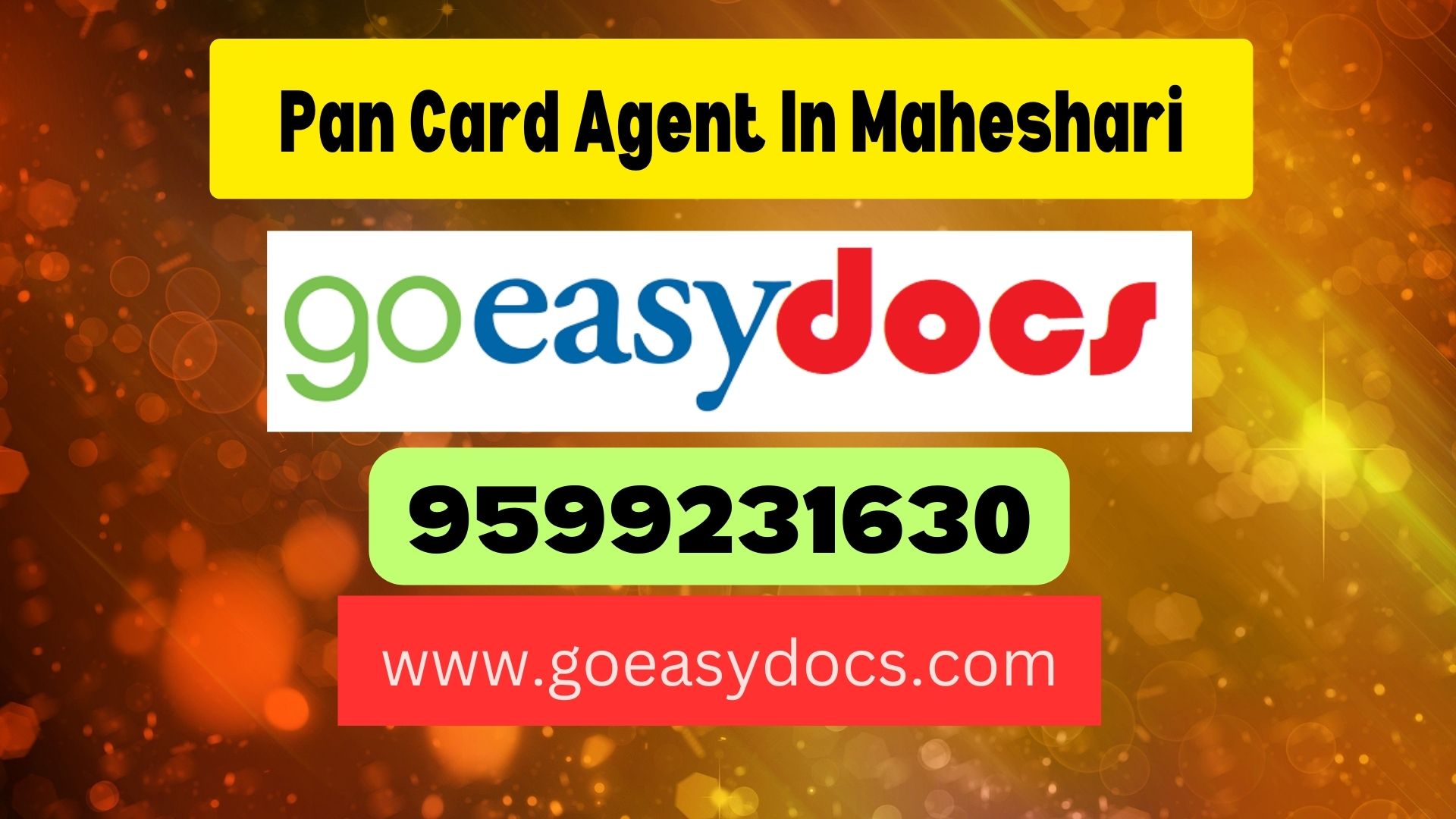 Pan Card Agent Consultant in Maheshari 8851415812