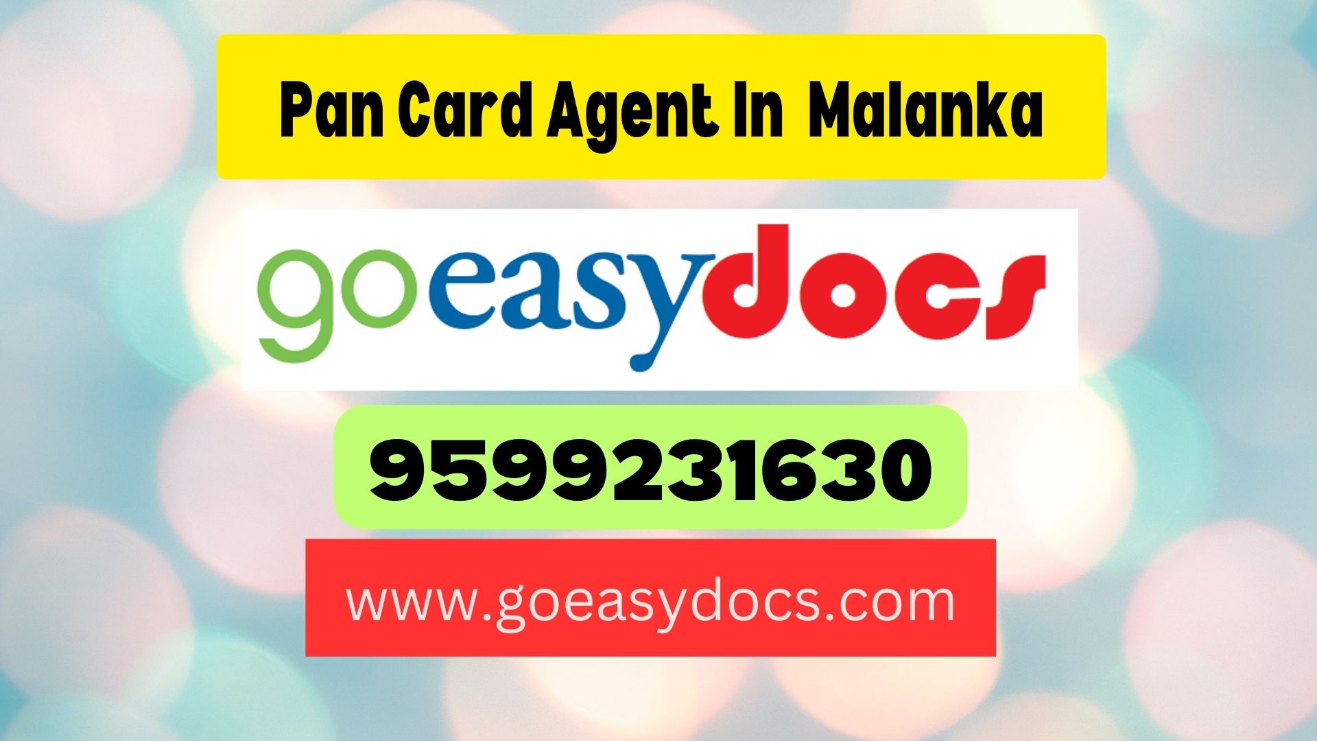 Pan Card Agent Consultant in Malanka 8851415812