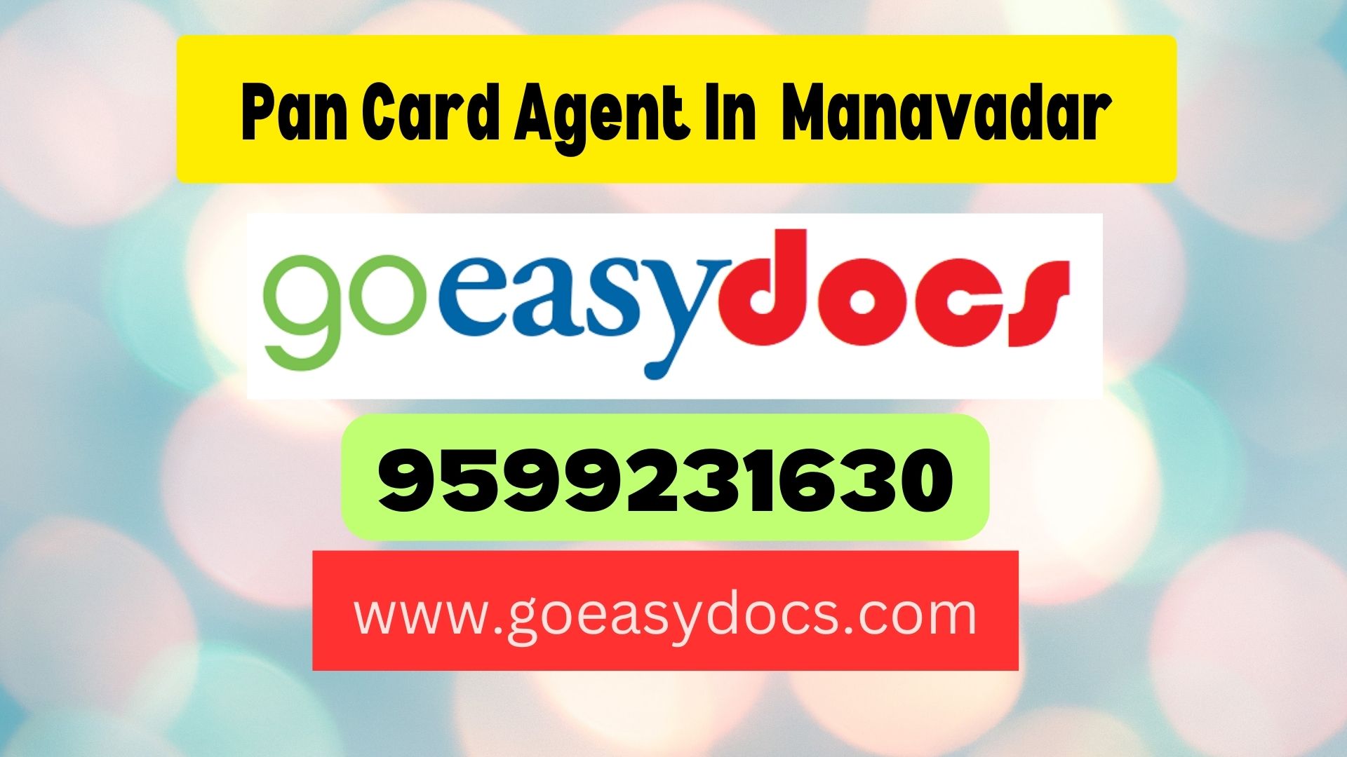 Pan Card Agent Consultant in Manavadar 8851415812