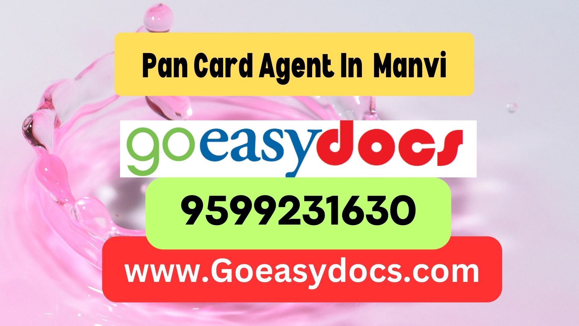 Pan Card Agent Consultant in Manvi 8851415812