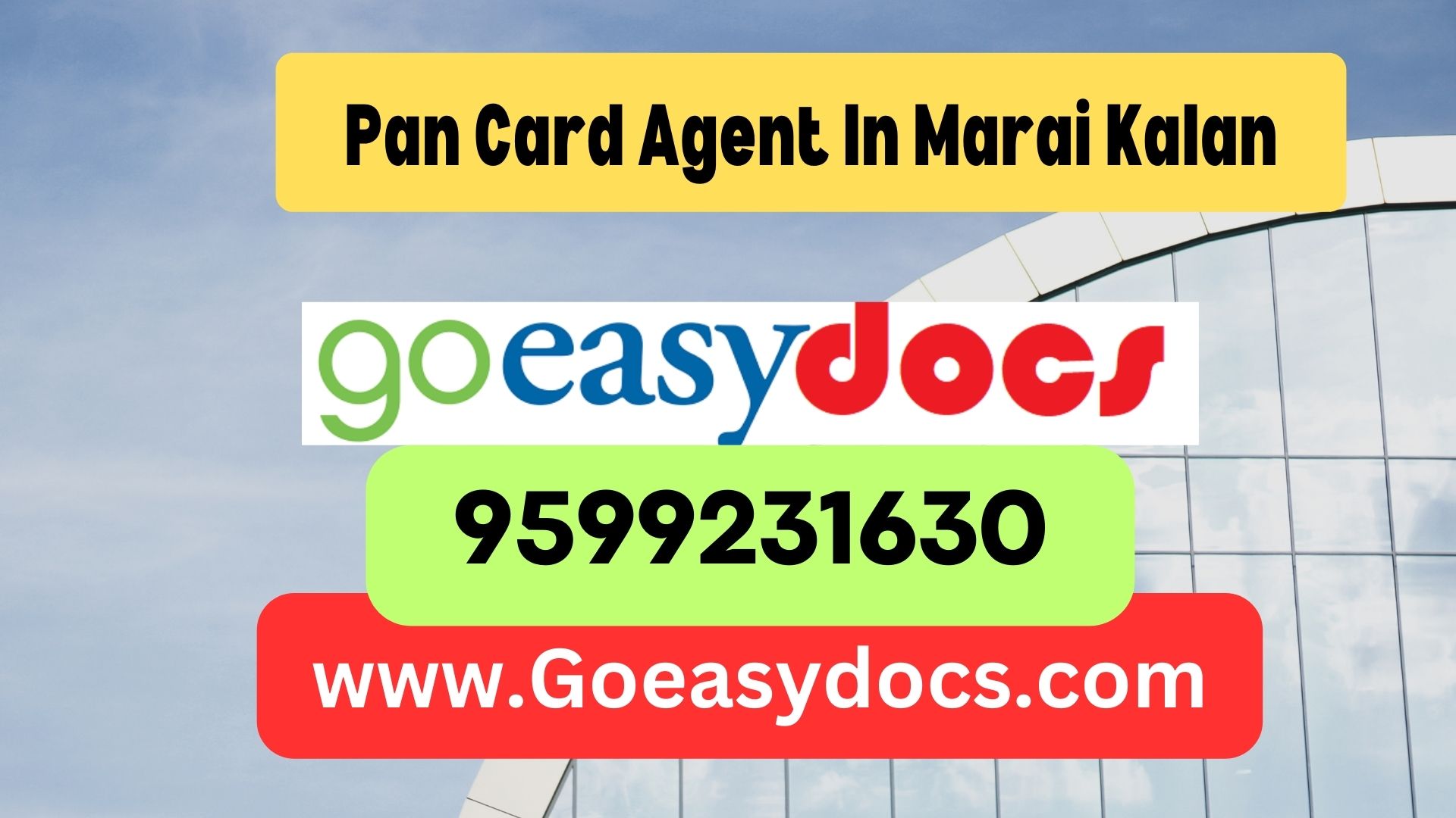 Pan Card Agent Consultant in Marai Kalan 8851415812