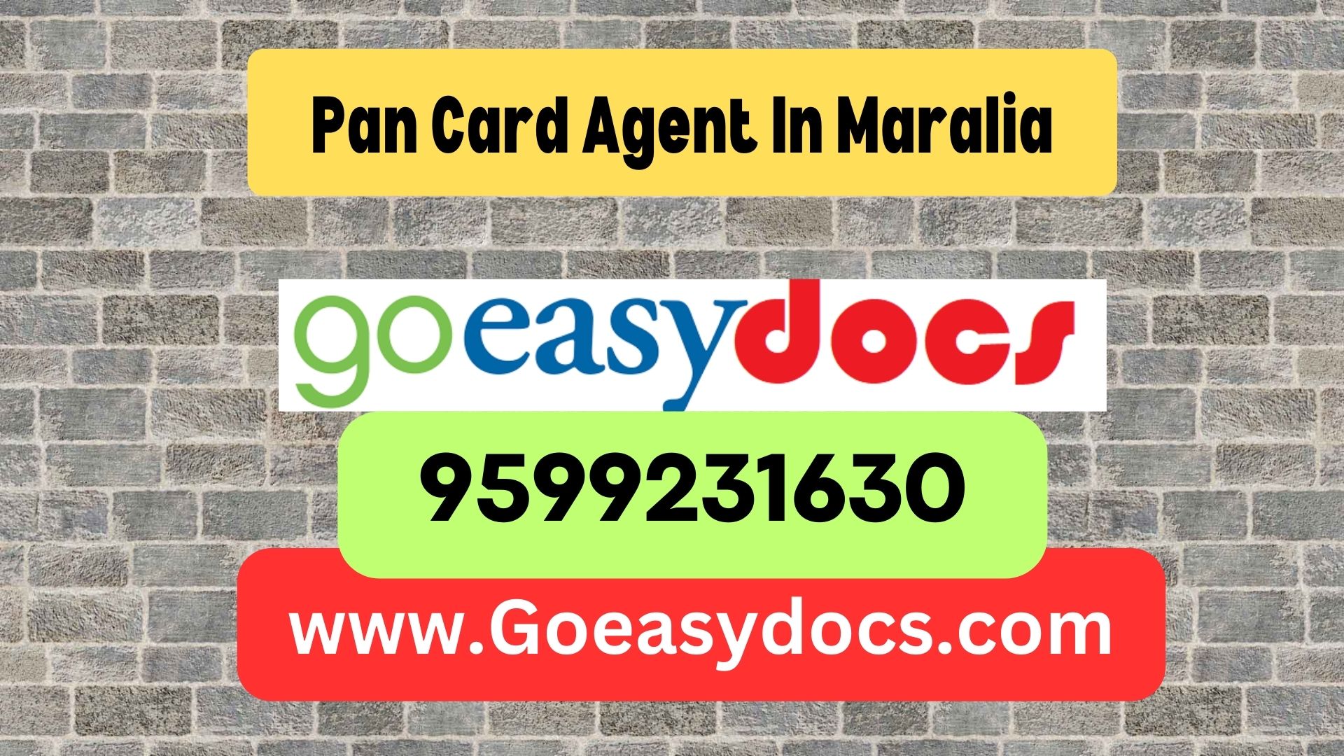 Pan Card Agent Consultant in Maralia 8851415812