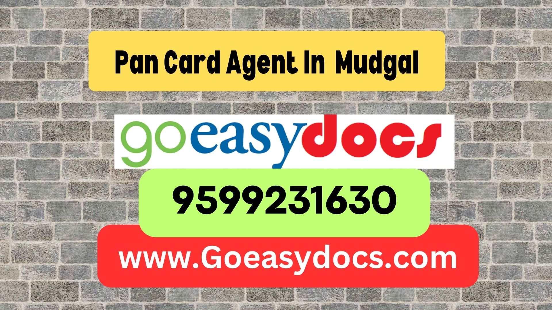 Pan Card Agent Consultant in Mudgal 8851415812