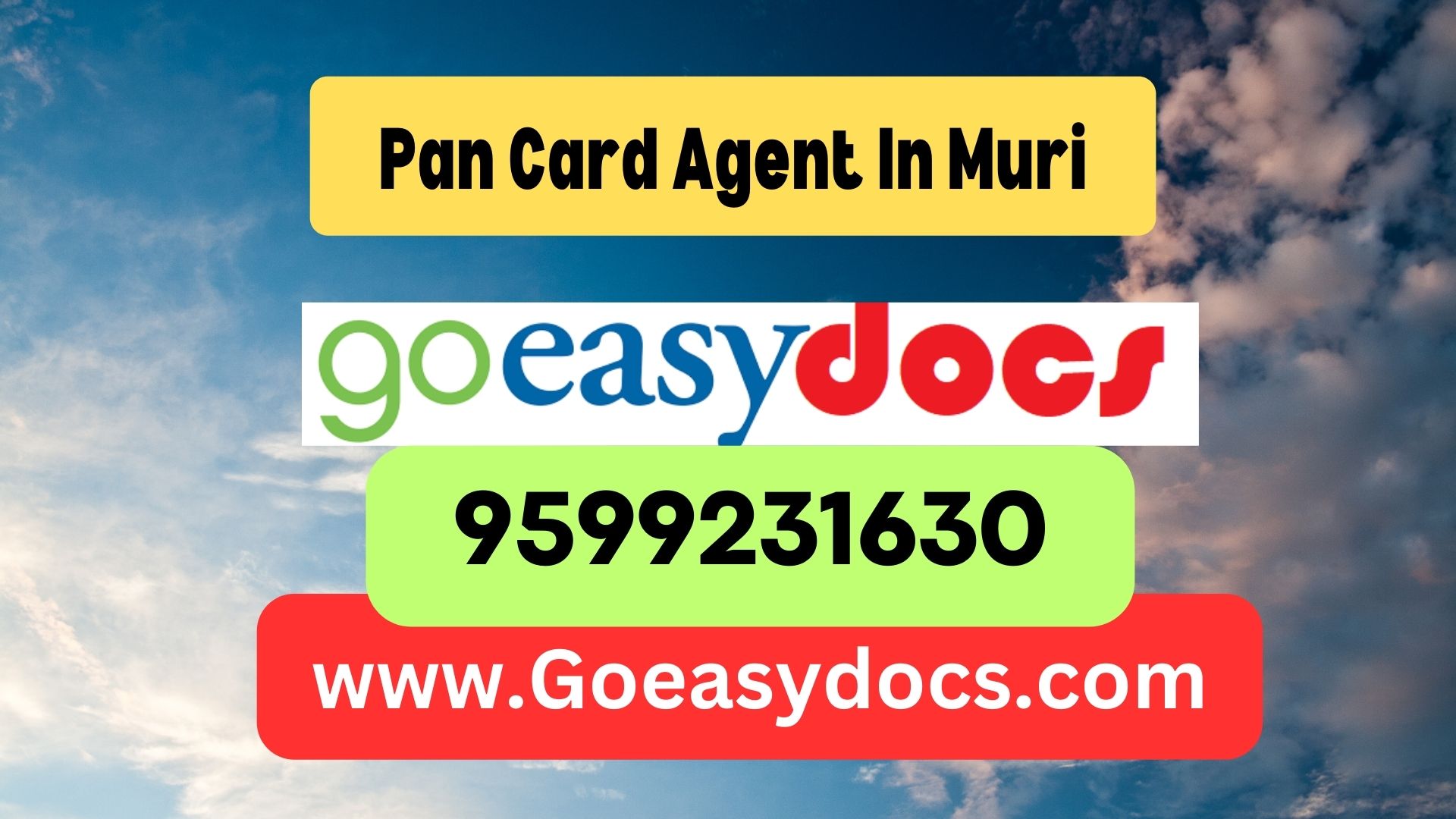 Pan Card Agent Consultant in Muri 8851415812