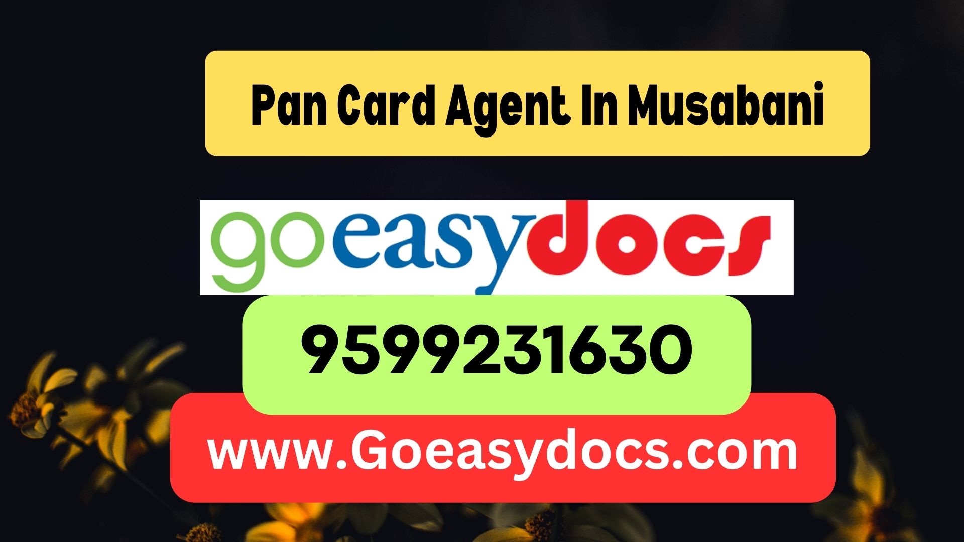 Pan Card Agent Consultant in Musabani 8851415812