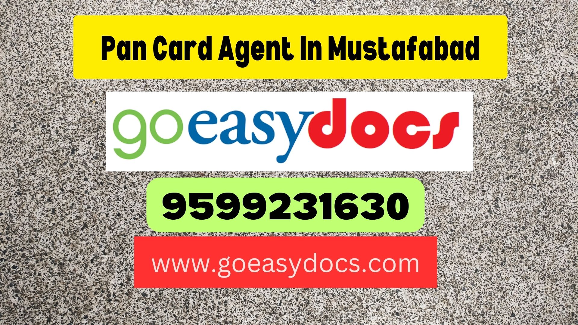 Pan Card Agent Consultant in Mustafabad 8851415812