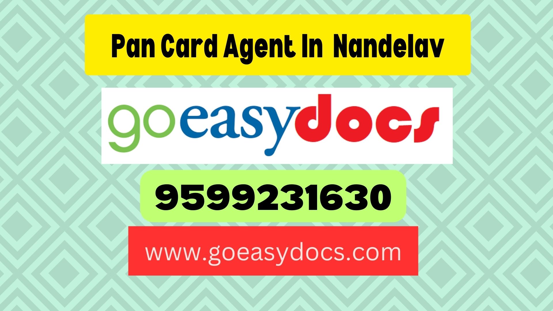 Pan Card Agent Consultant in Nandelav 8851415812