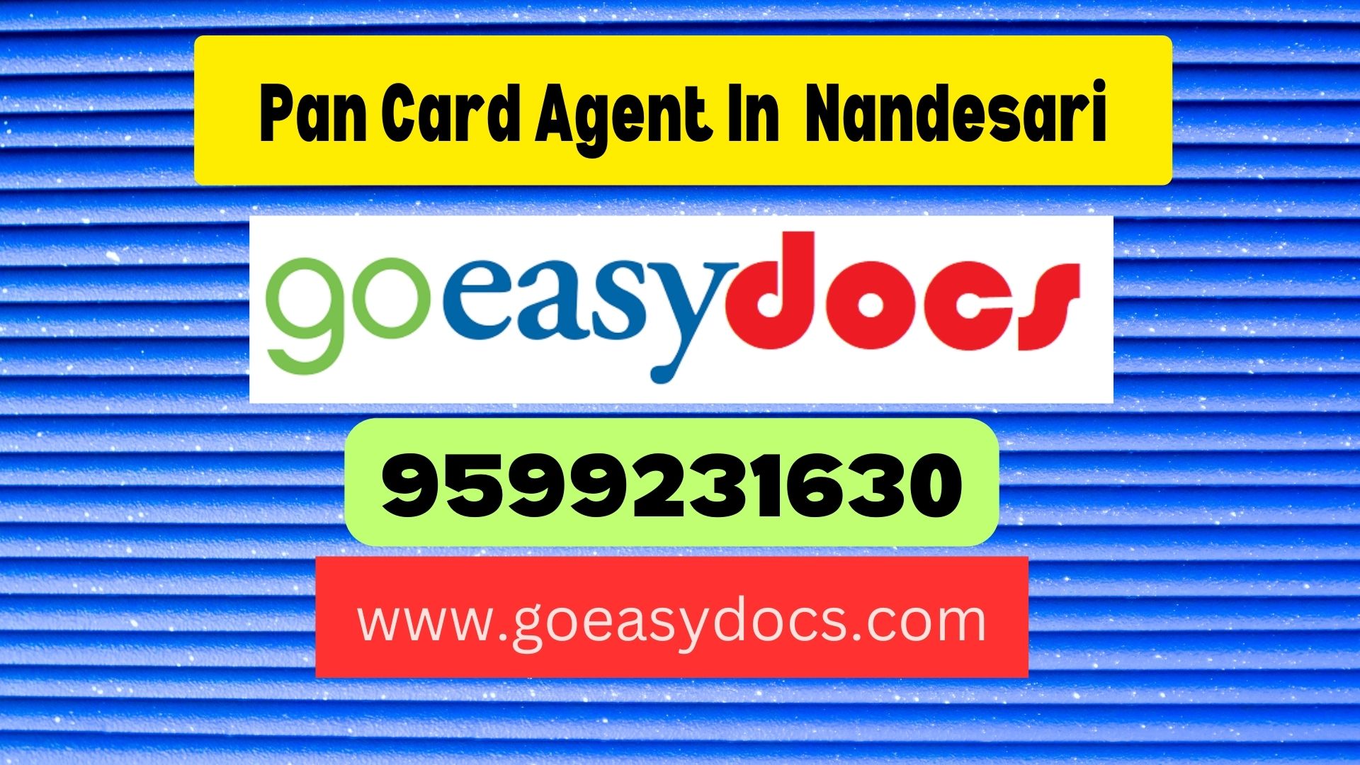 Pan Card Agent Consultant in Nandesari 8851415812