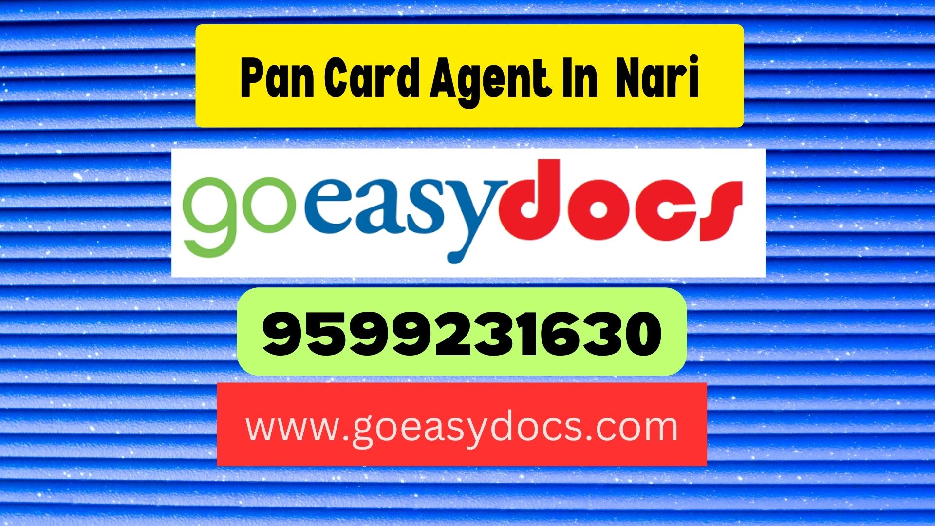 Pan Card Agent Consultant in Nari 8851415812