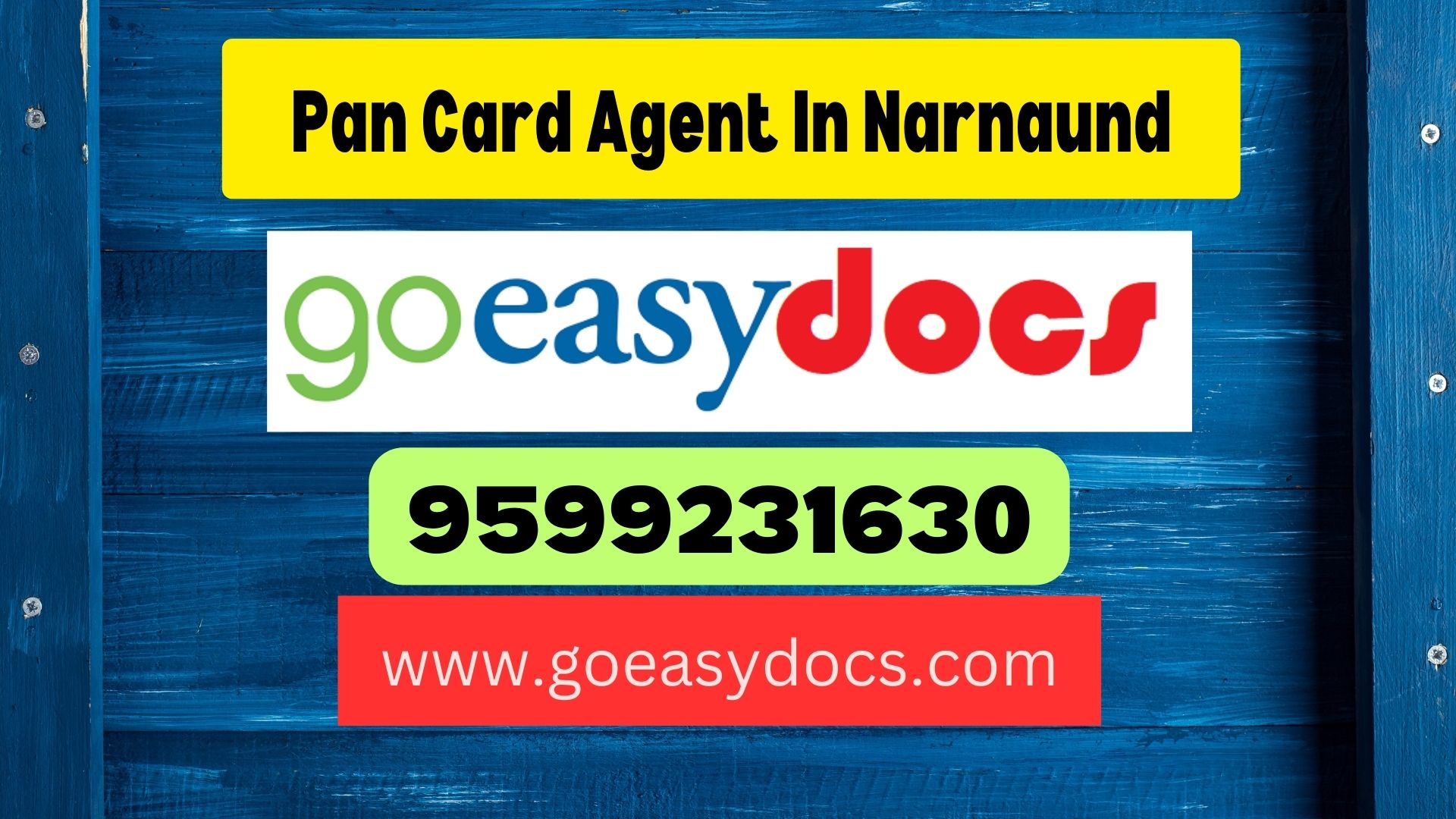 Pan Card Agent Consultant in Narnaund 8851415812